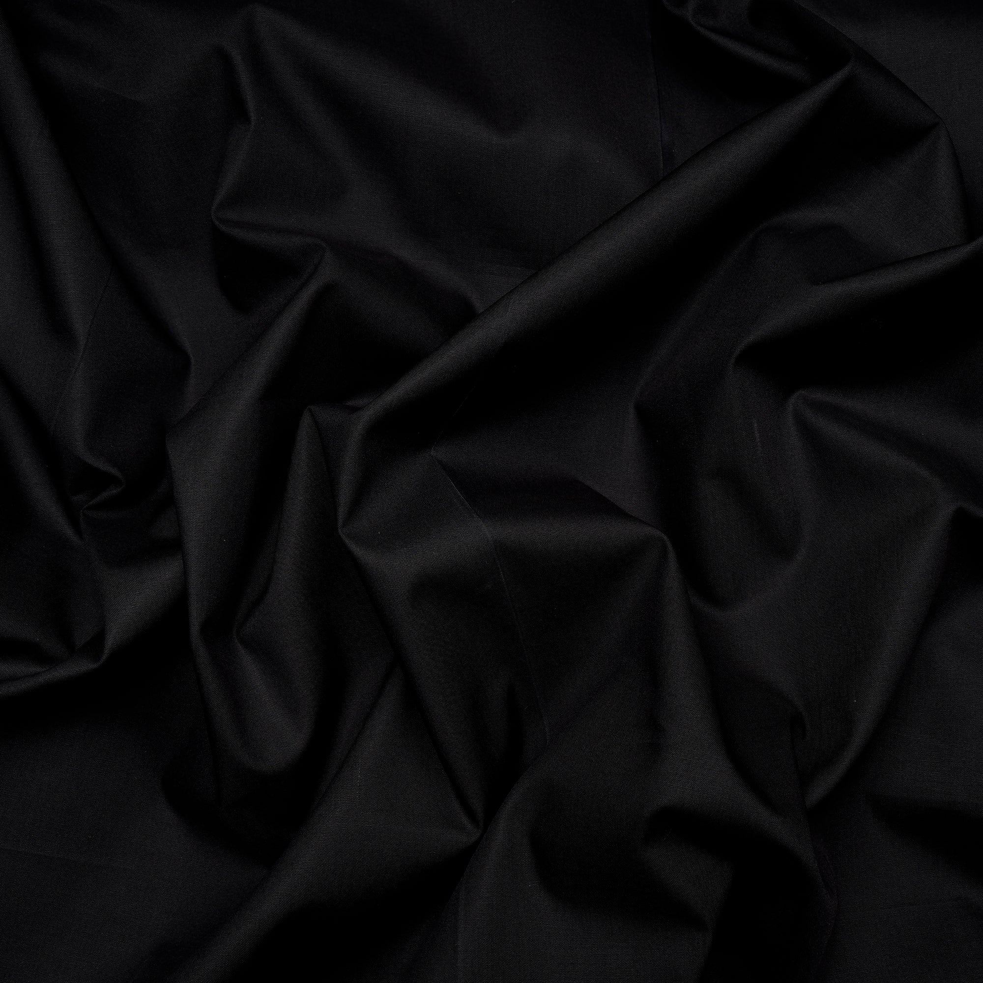 Black Color Cotton Fabric