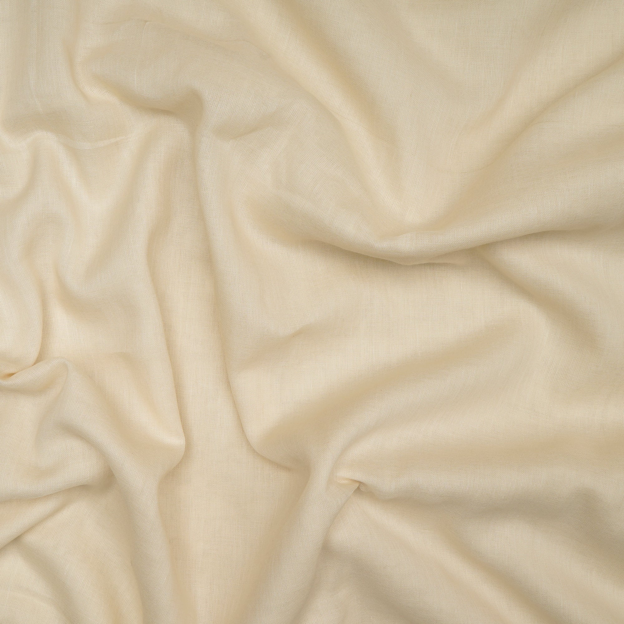 Off White Cotton Voile Fabric