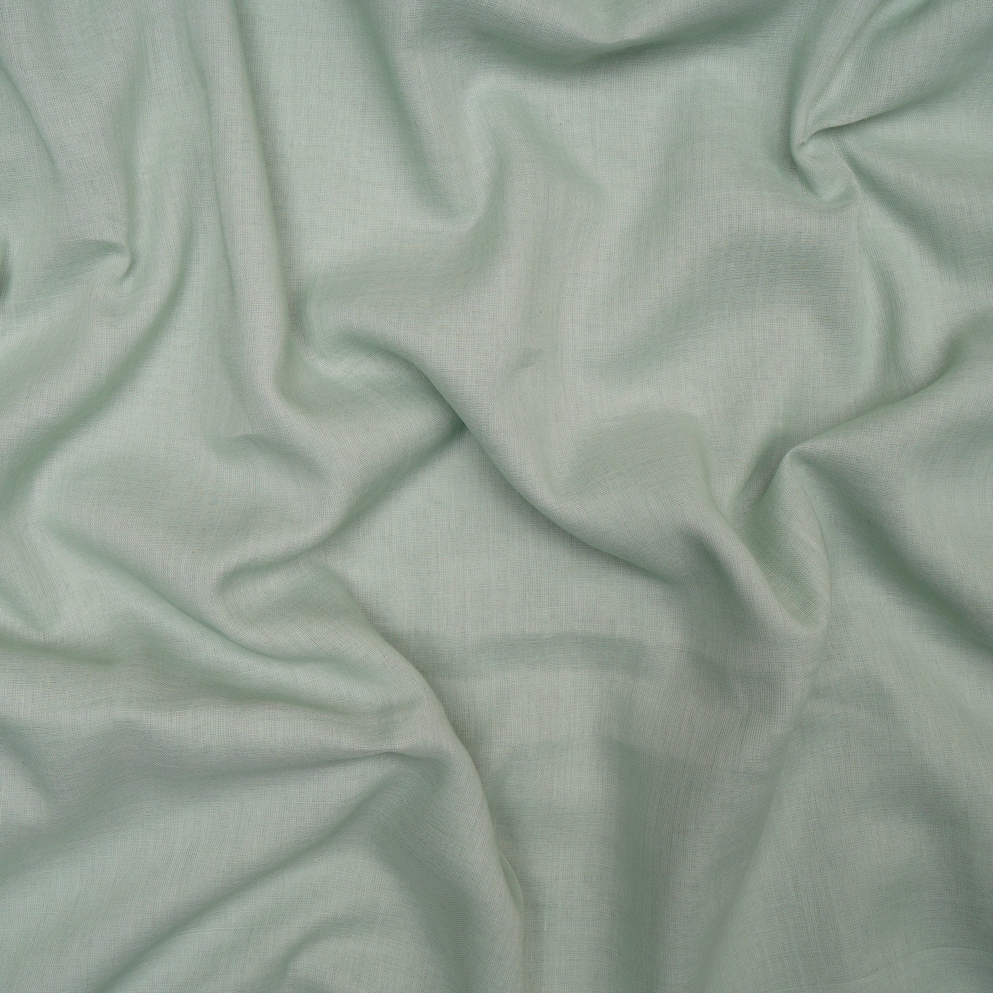 Aqua Glass Cotton Voile Fabric