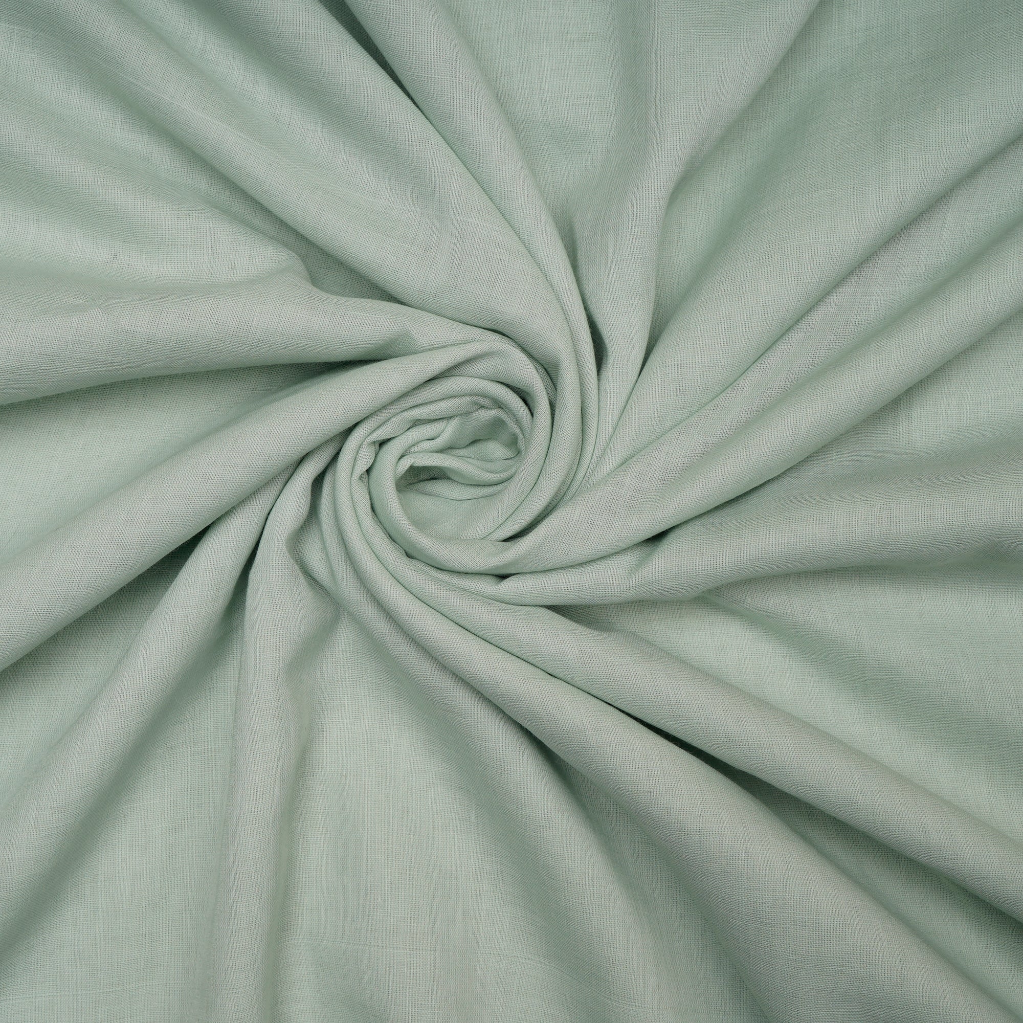 Aqua Glass Cotton Voile Fabric