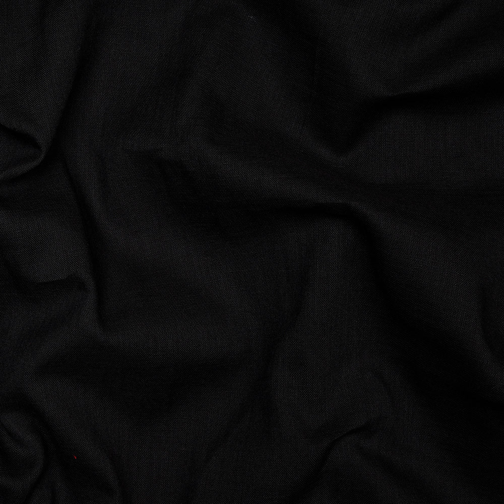 Black Color Cotton Voile Fabric