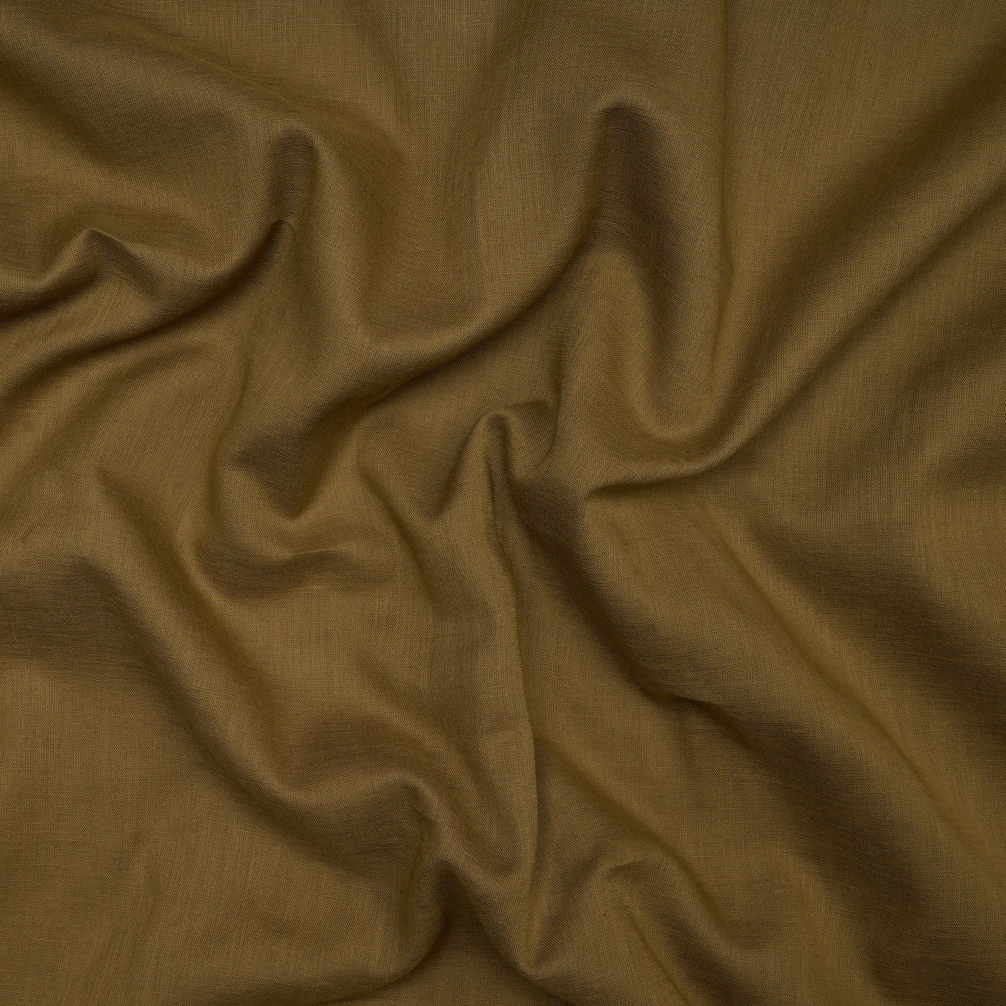 Dark Sand Pure Cotton Voile Fabric