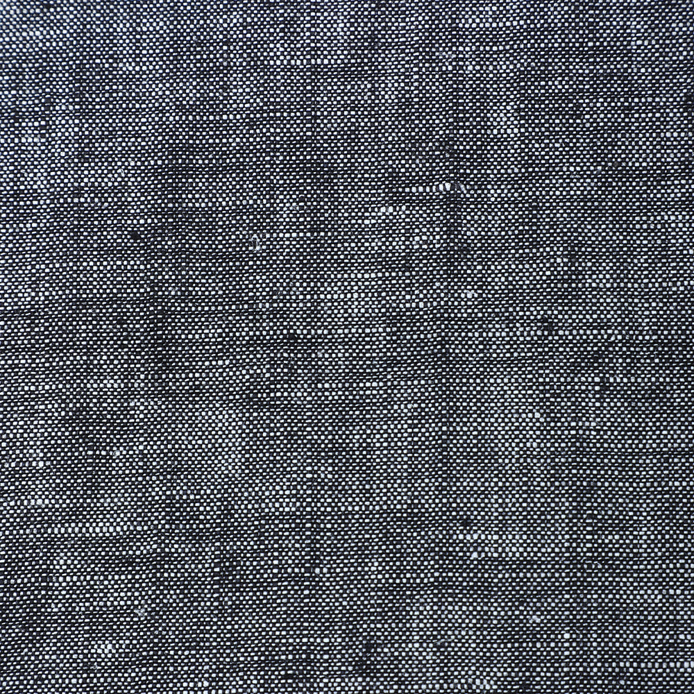 Black-White Color Plain Lee Fabric