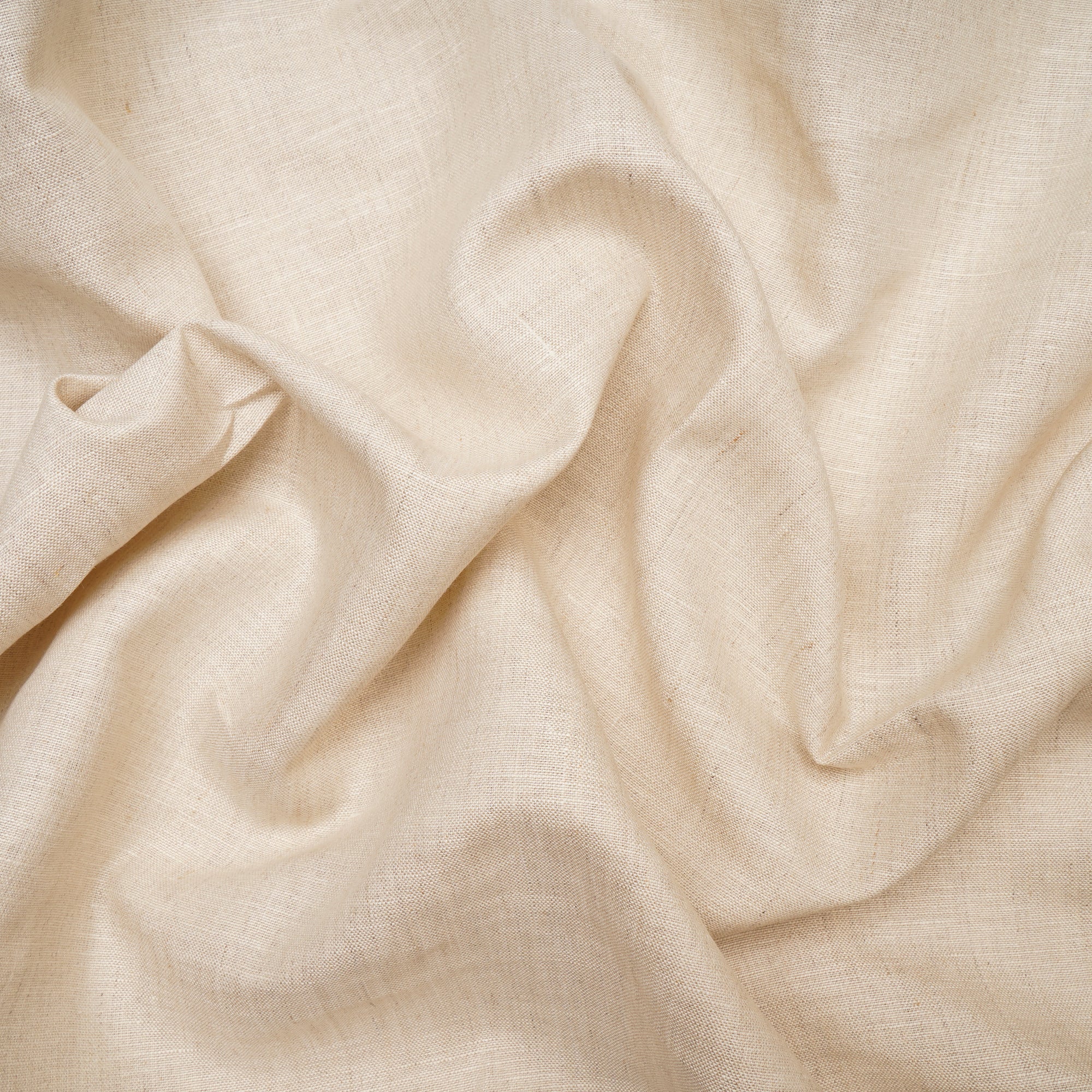 Cream Color Plain Lee Fabric