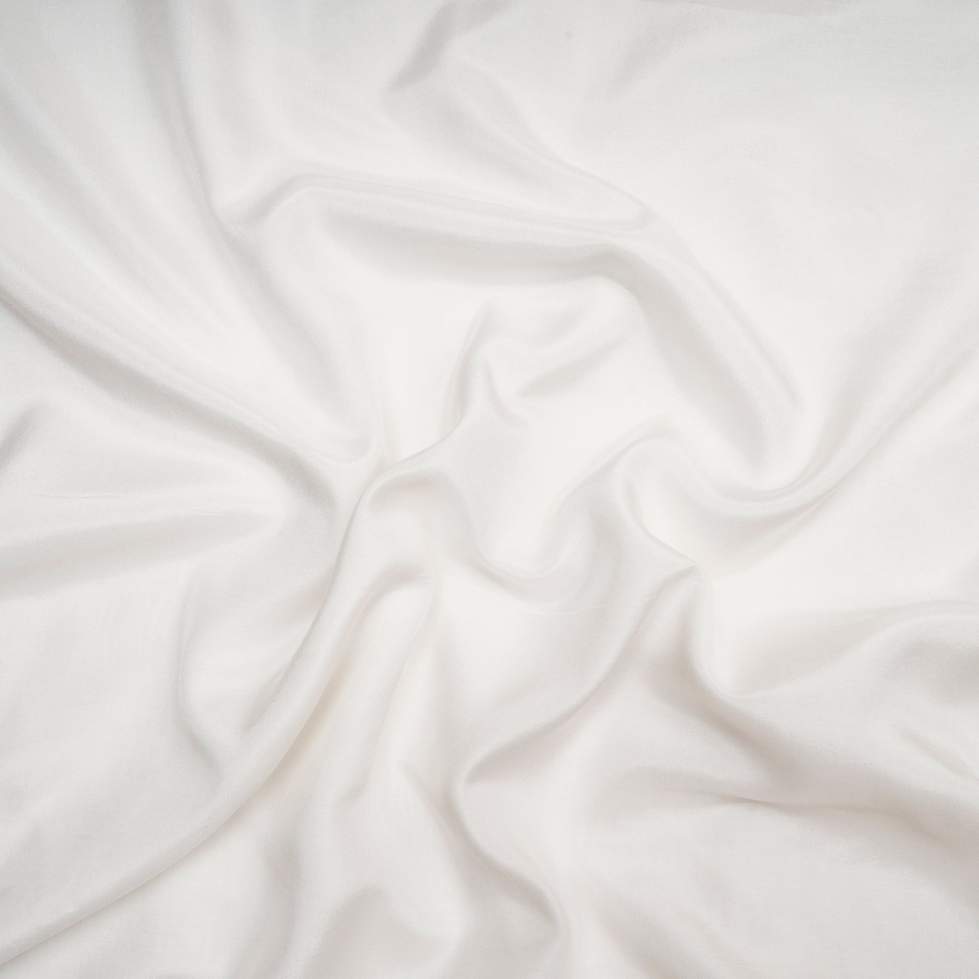 White Color Plain Bemberg Modal Dyeable Fabric