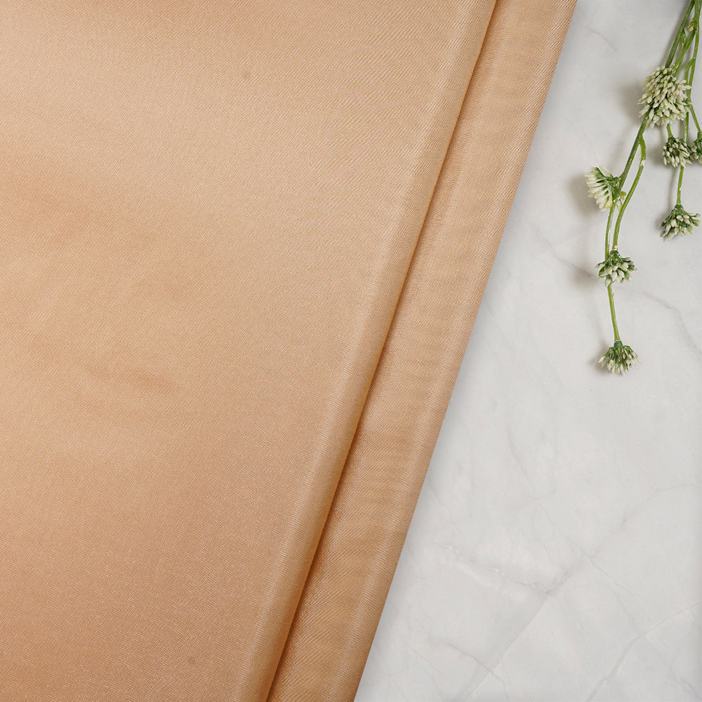 Beige Color Piece Dyed Upada Fabric