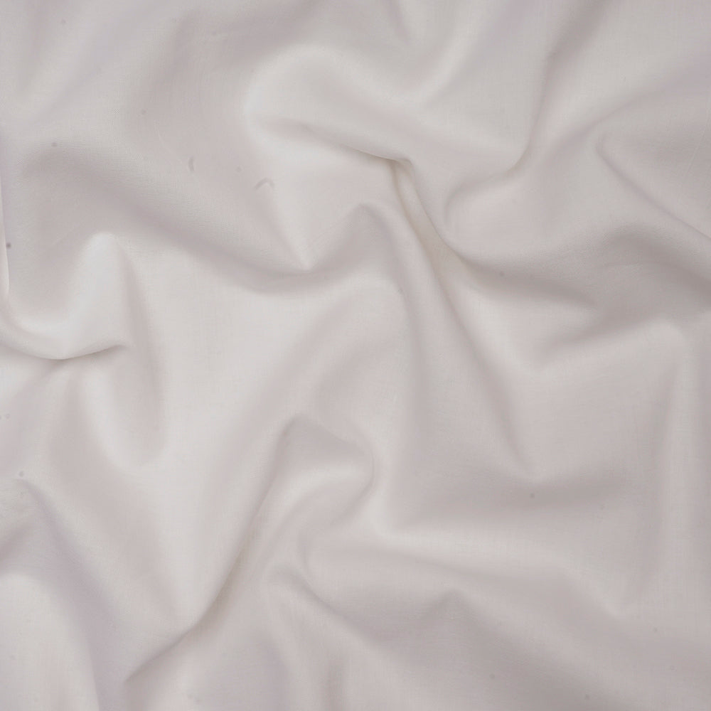 Off-White Color Fine Cotton Cambric Dyeable Fabric