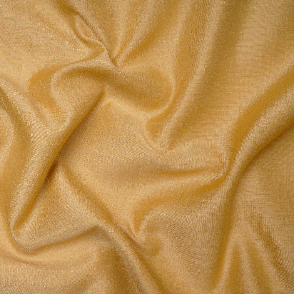 Golden Plain Premium Orra Satin Fabric