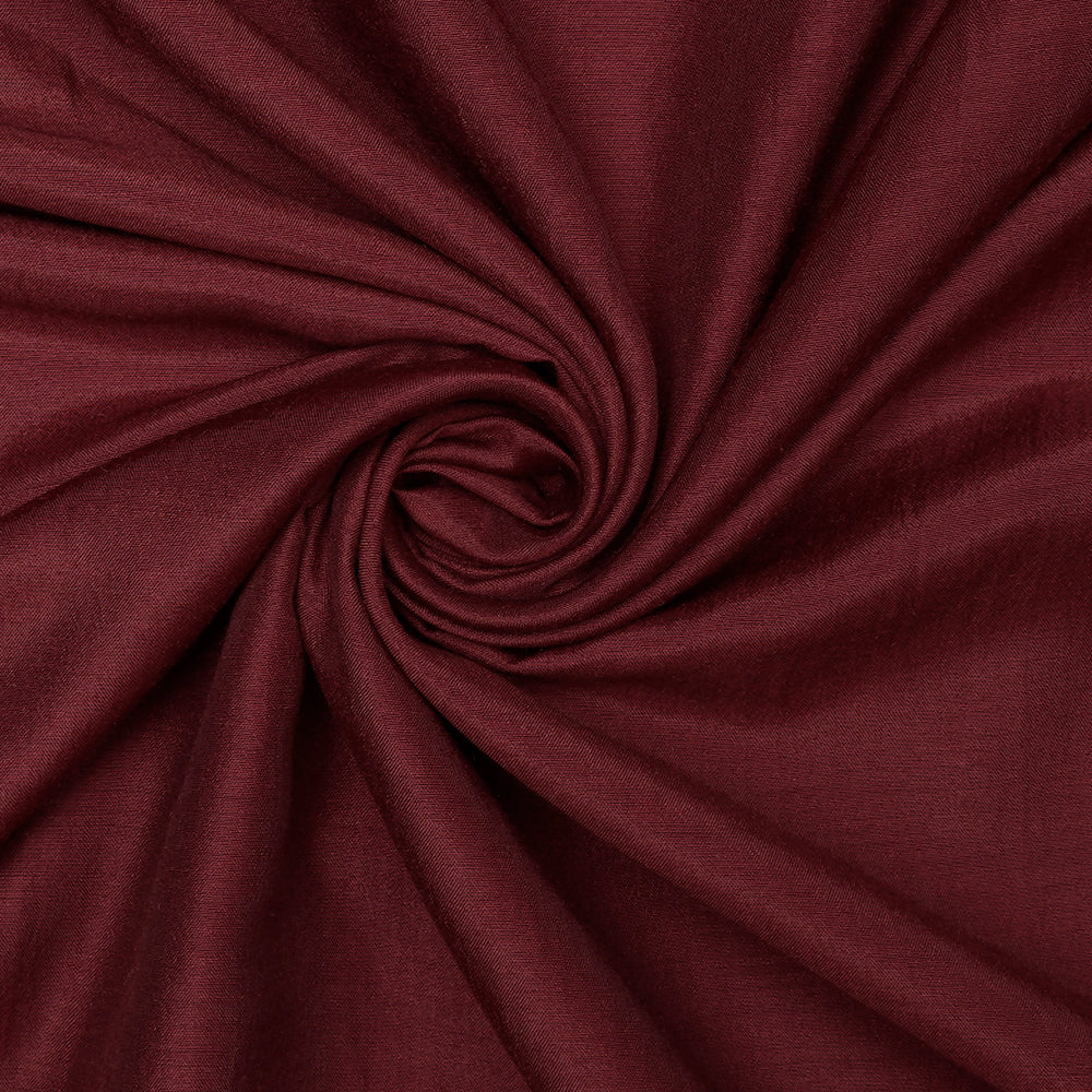 Marron Plain Premium Orra Satin Fabric