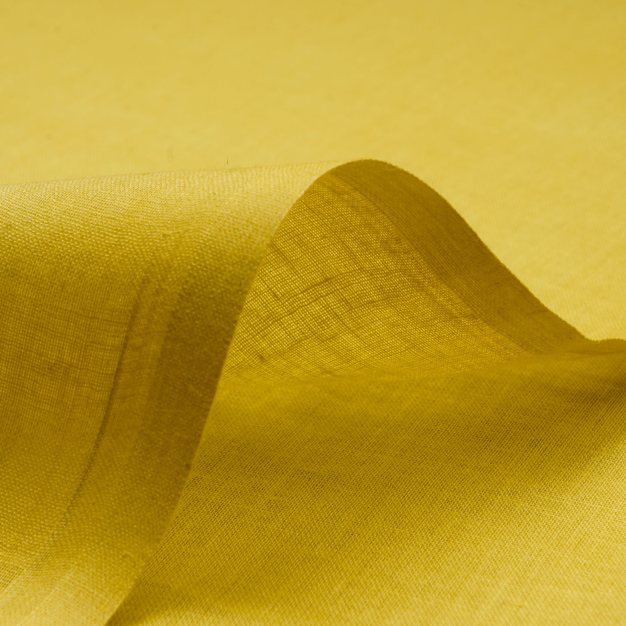Chartreuse Mill Dyed Pure Cotton Lining Fabric