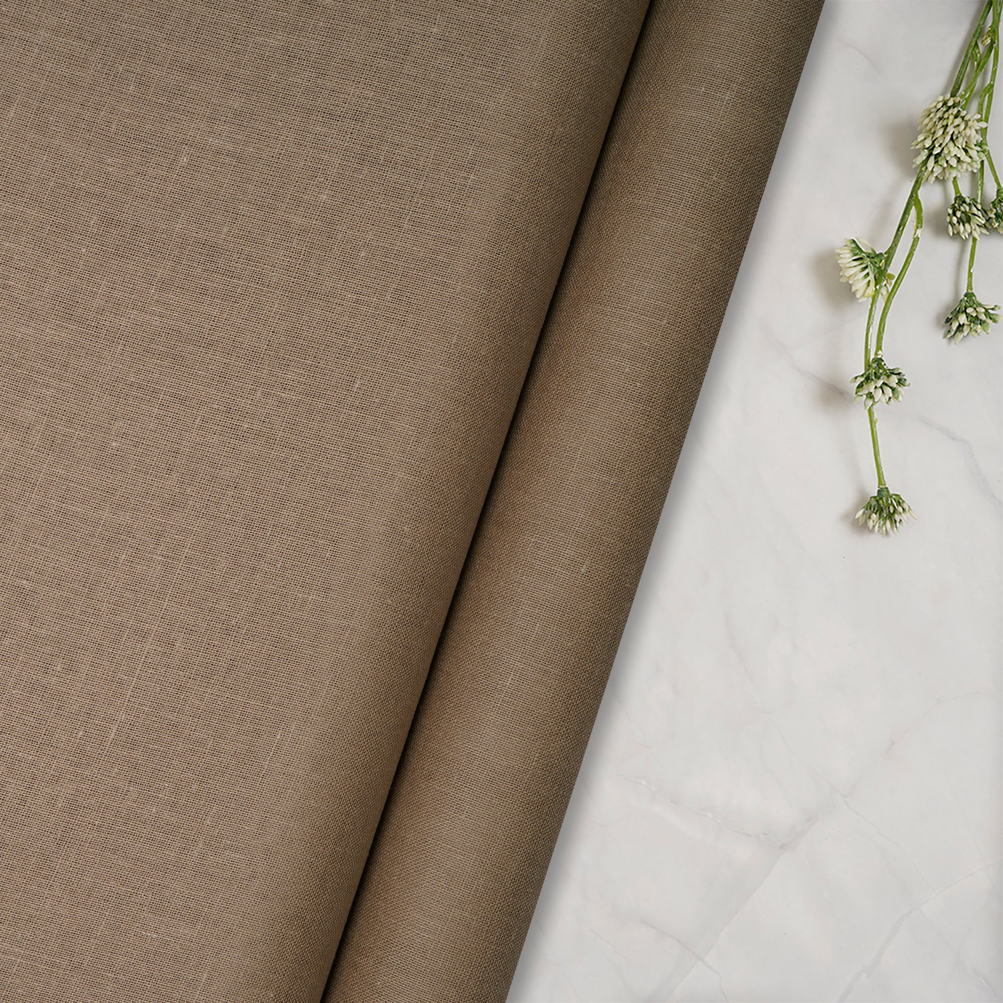 Walnut Mill Dyed Pure Cotton Lining Fabric