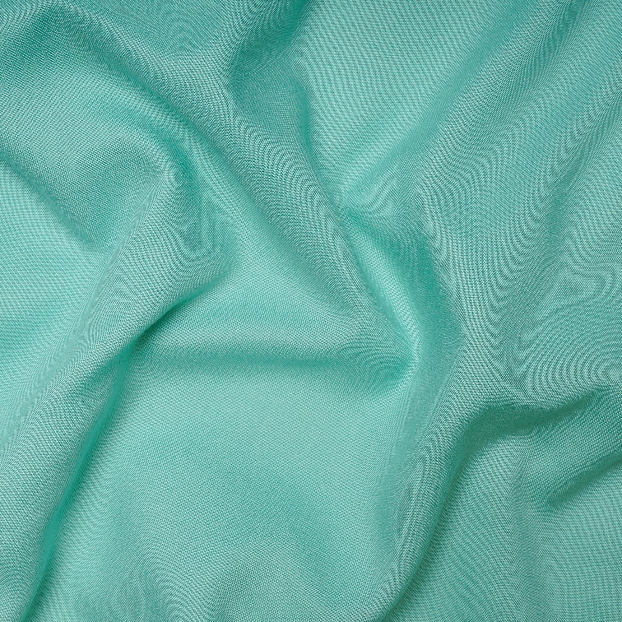 Aquamarine Mill Dyed Rayon Fabric