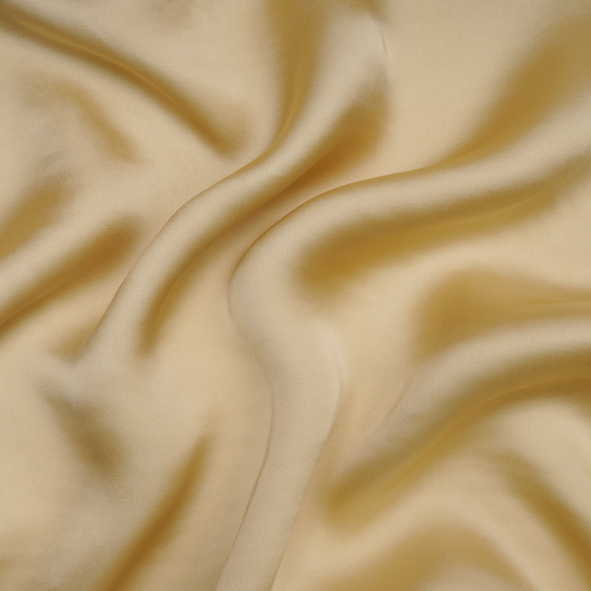 Beige Mill Dyed Satin Organza Fabric