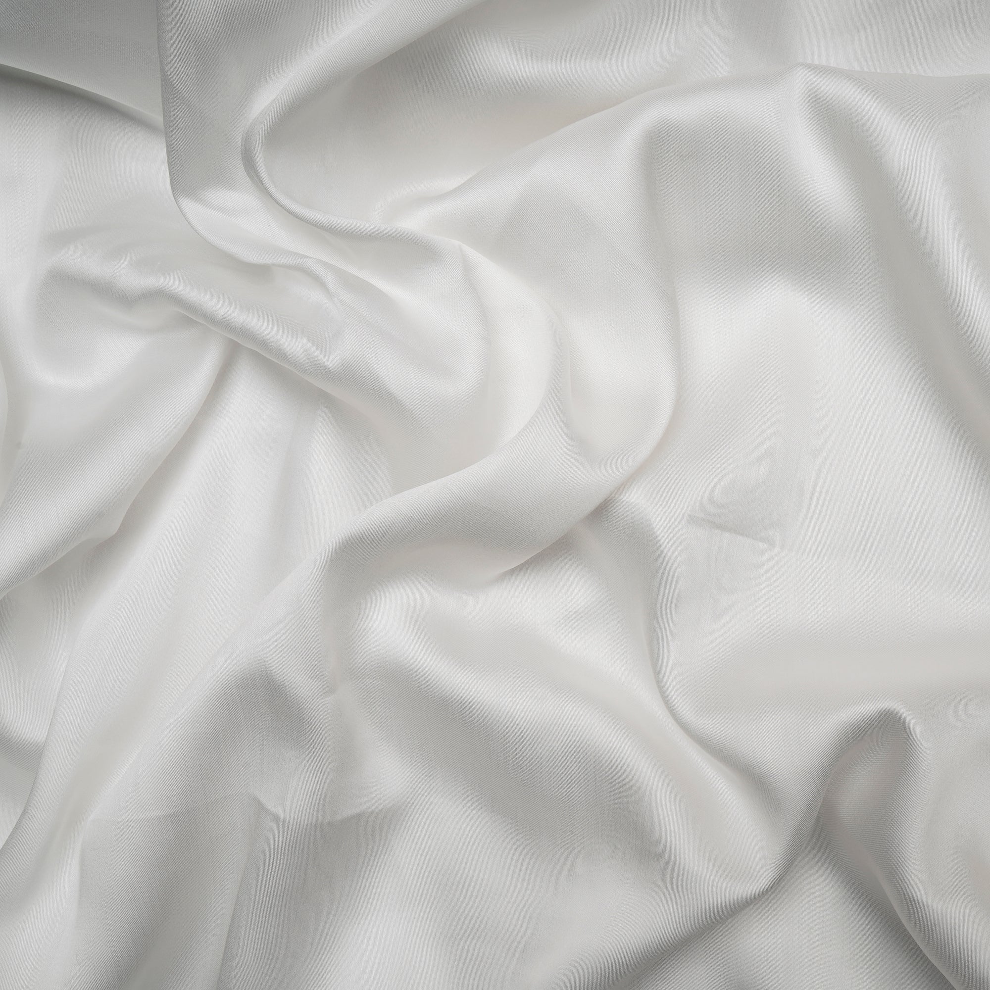 White Dyeable Plain Modal Maple Silk Fabric