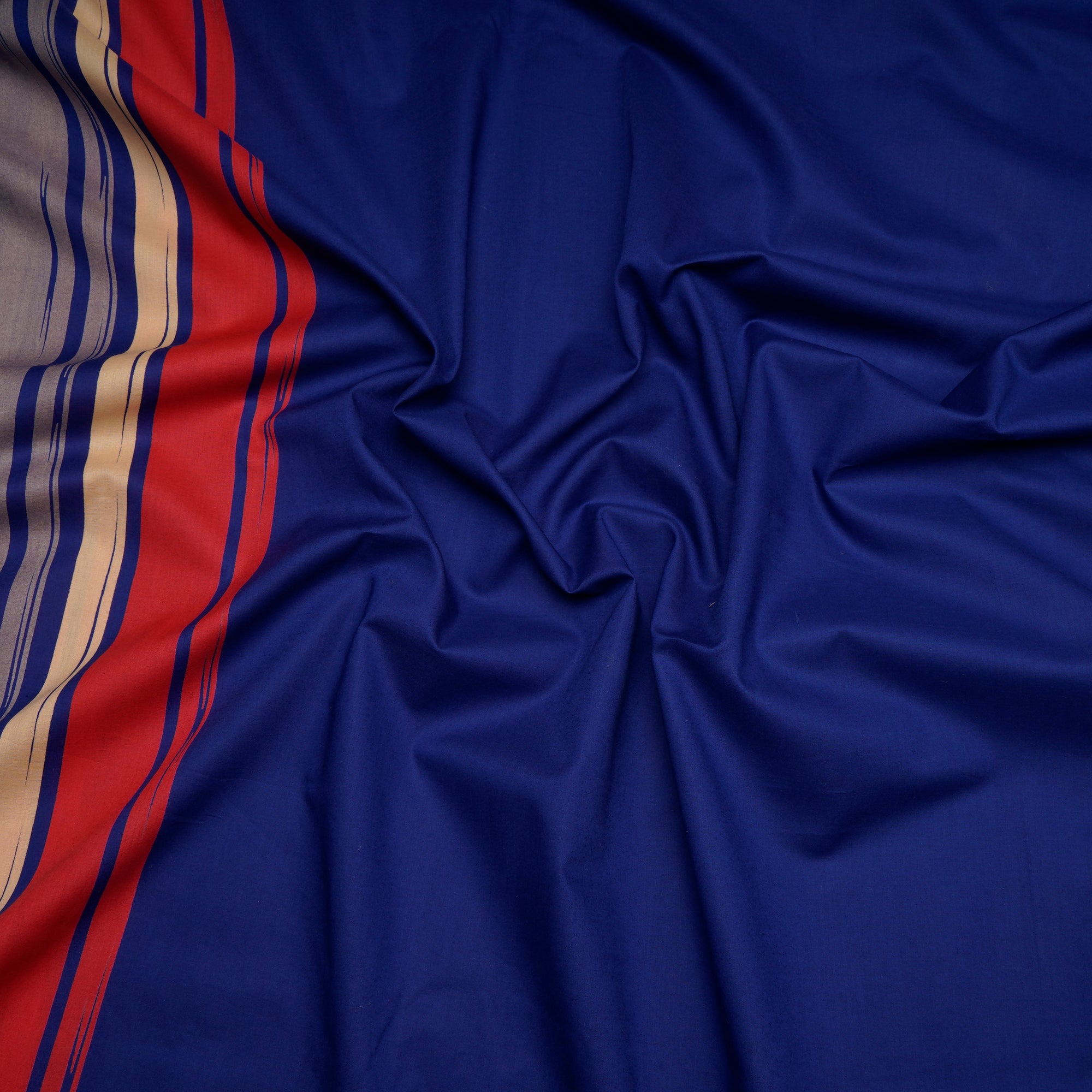 Blue Color Yarn Dyed Cotton Fabric