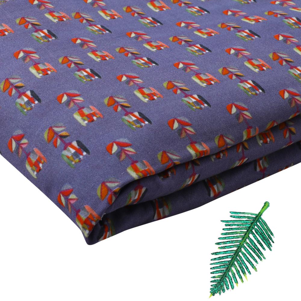 Multi Color Digital Printed Voile Fabric