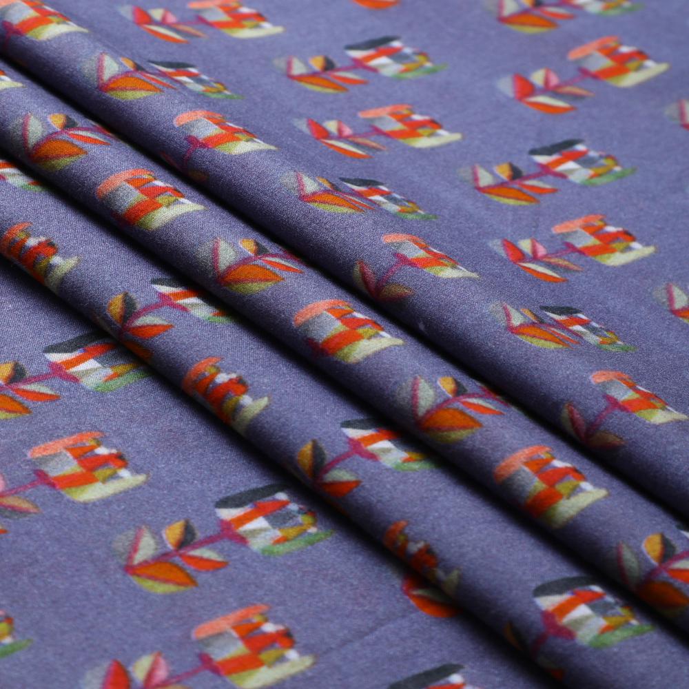 Multi Color Digital Printed Voile Fabric