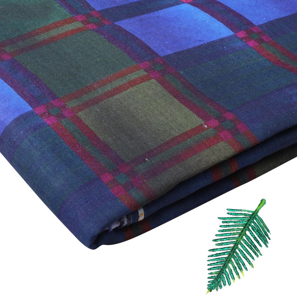 Multi Color Digital Printed Linen Fabric