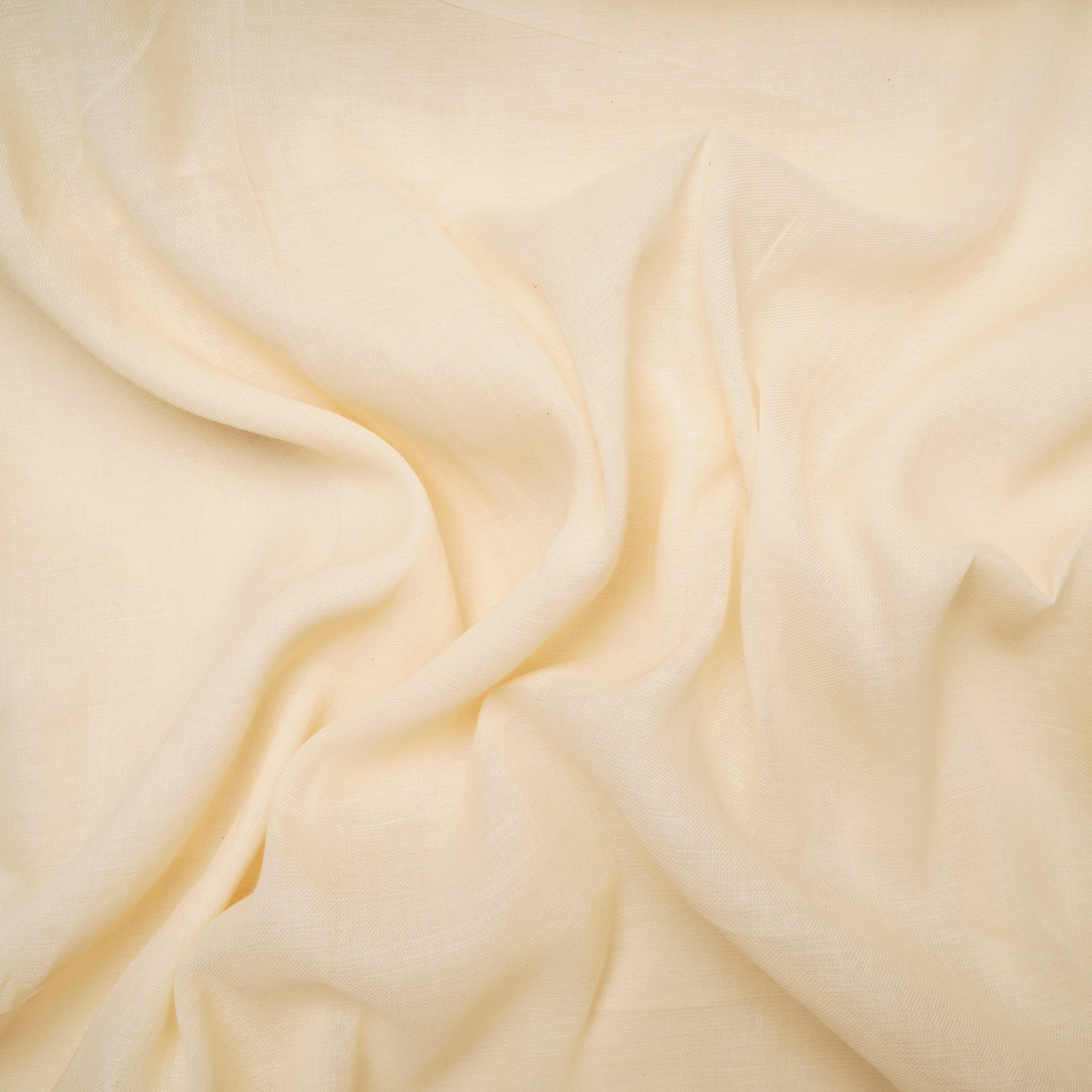 off White Color Twisted Cotton Voile Fabric