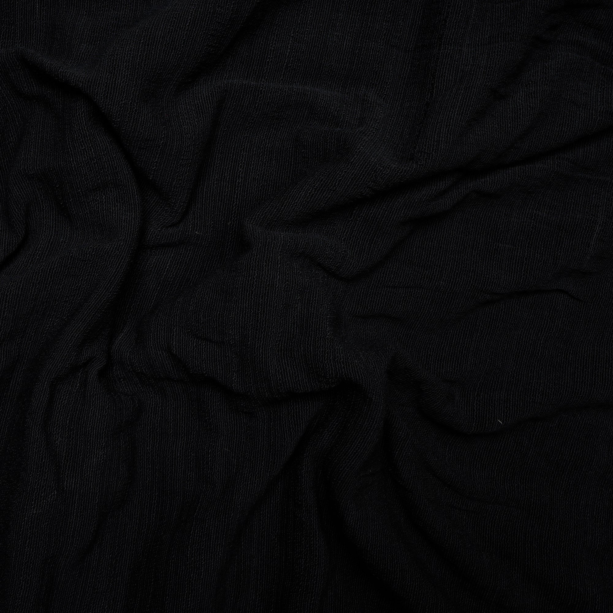 Black Color Muslin Cotton Lycra Fabric