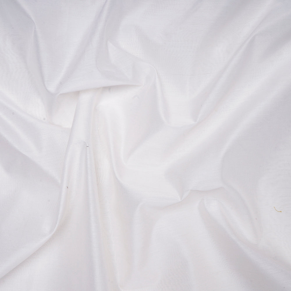 Off-White 80 GLM Pure Dyeable Chanderi Fabric
