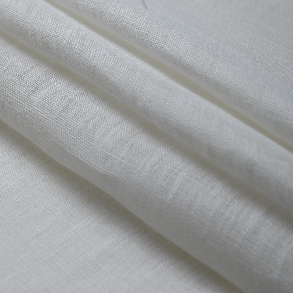 Ivory Color Linen Fabric