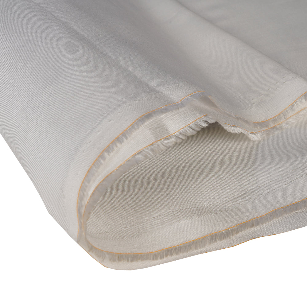 White Color Modal Twill Dyeable Fabric