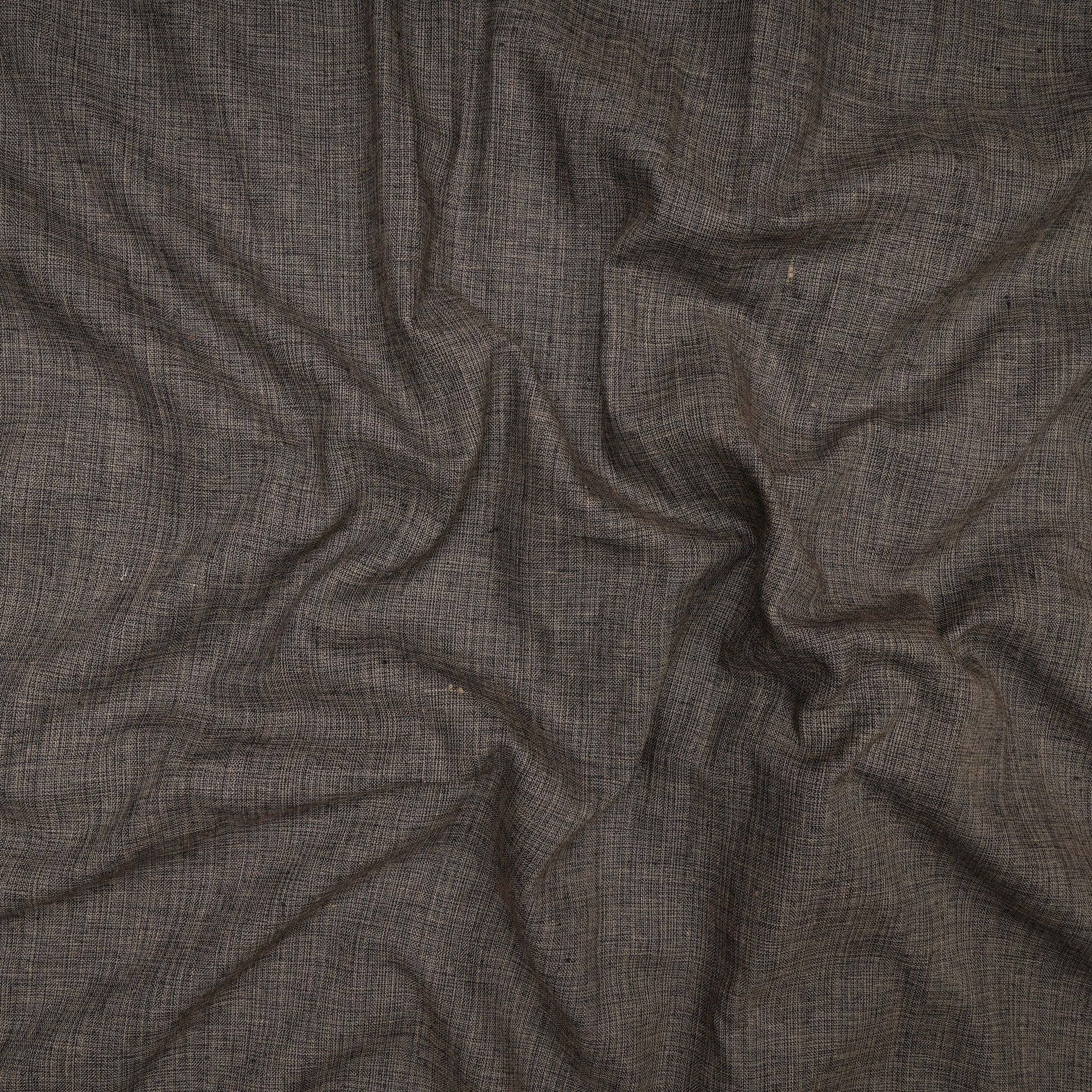 Grey-Black Yarn Dyed Oxford South Cotton Fabric