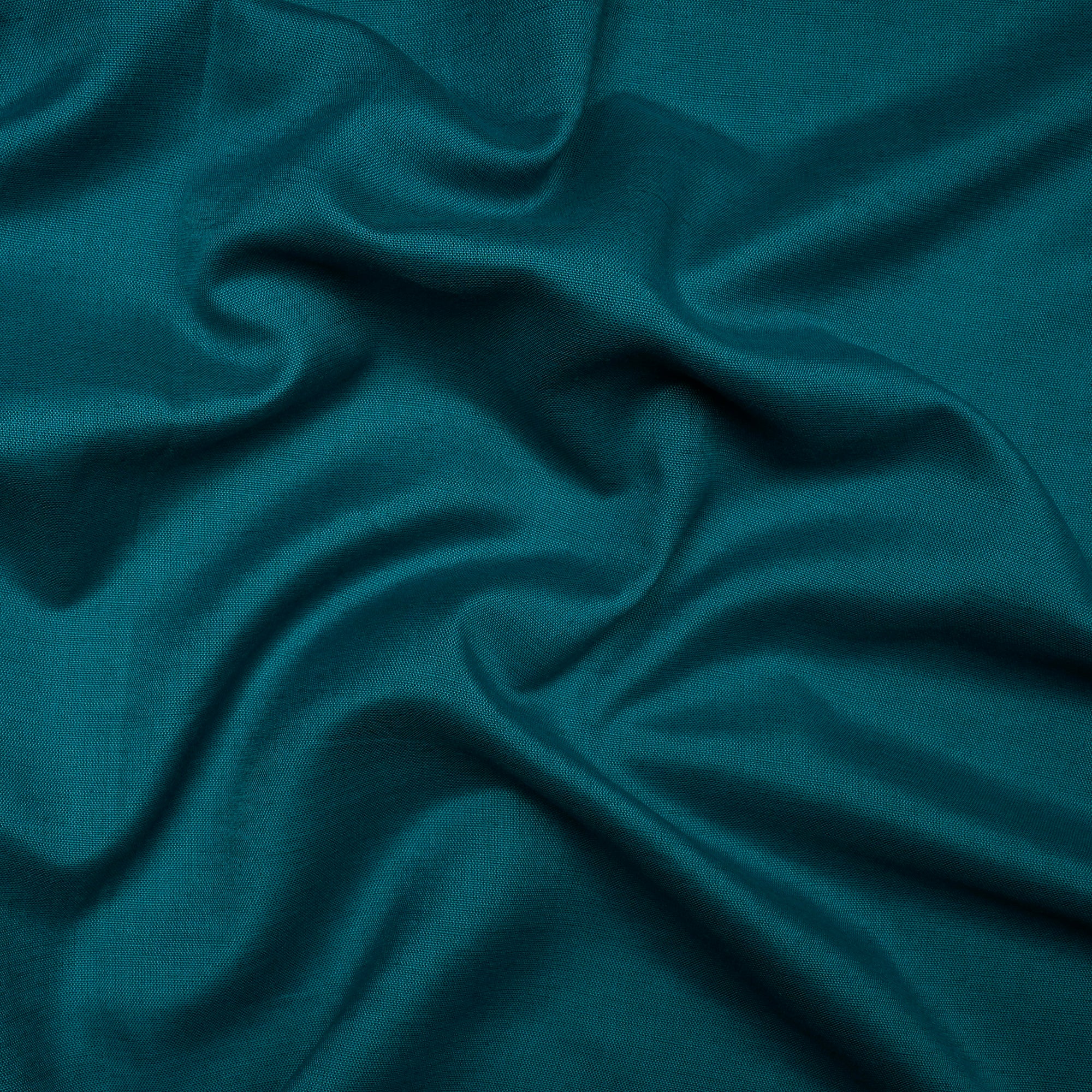 Harbor Blue Rayon South Cotton Fabric