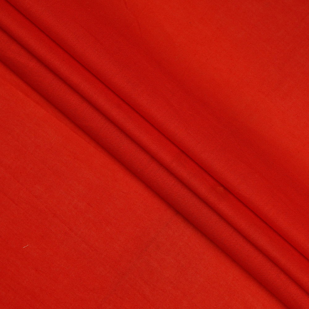 Red Color Cotton Cambric Fabric