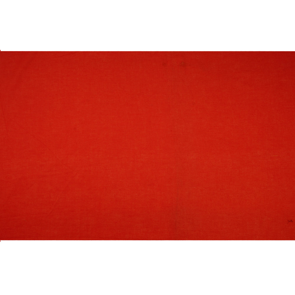 Red Color Cotton Cambric Fabric