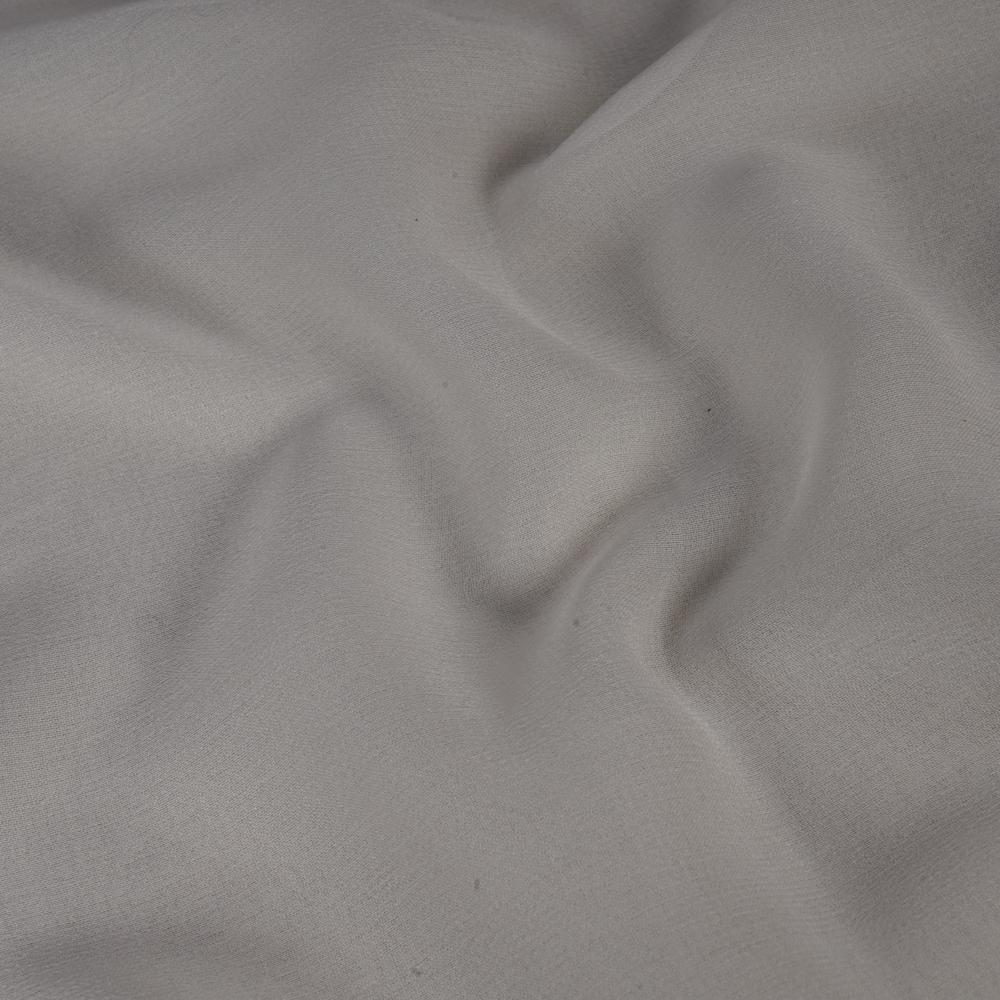 Off White Color 40 GLM Georgette Silk Dyeable Fabric