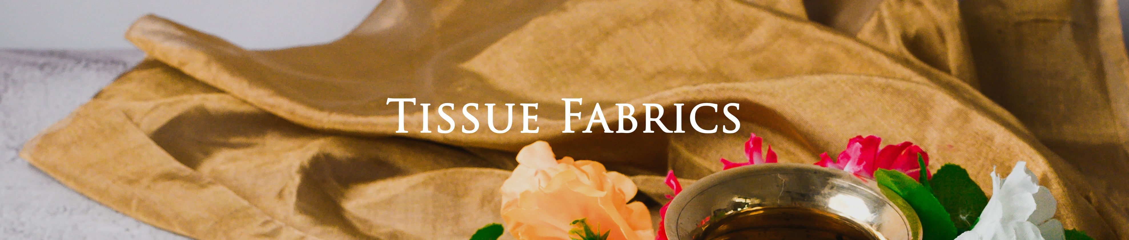 Silk tissue fabric