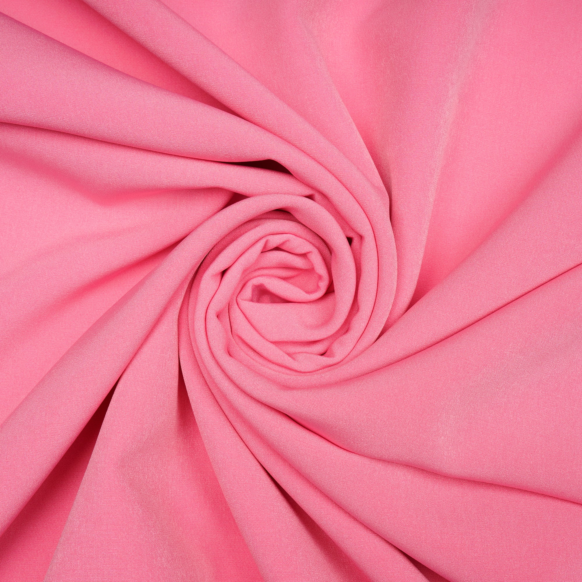 Flamingo Solid Dyed Imported Banana Crepe Fabric (60" Width)