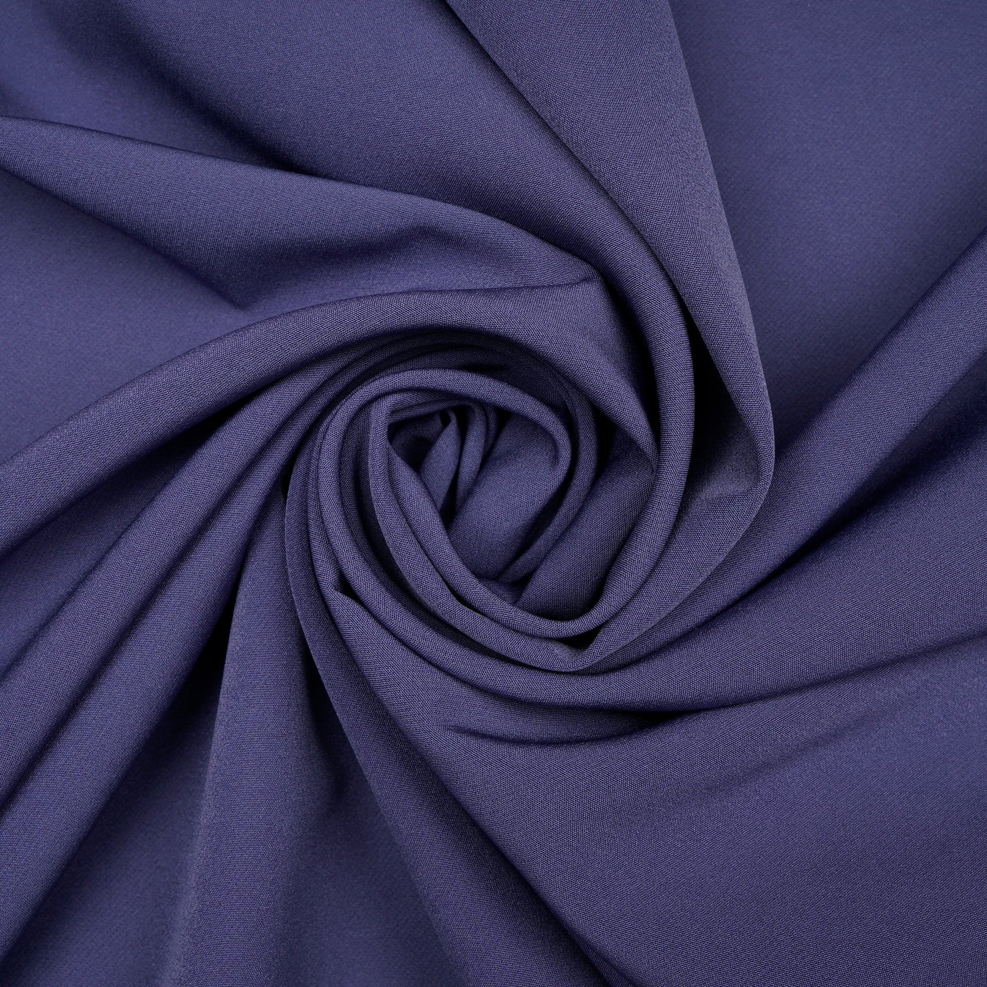 Heron Solid Dyed Imported Banana Crepe Fabric (60" Width)