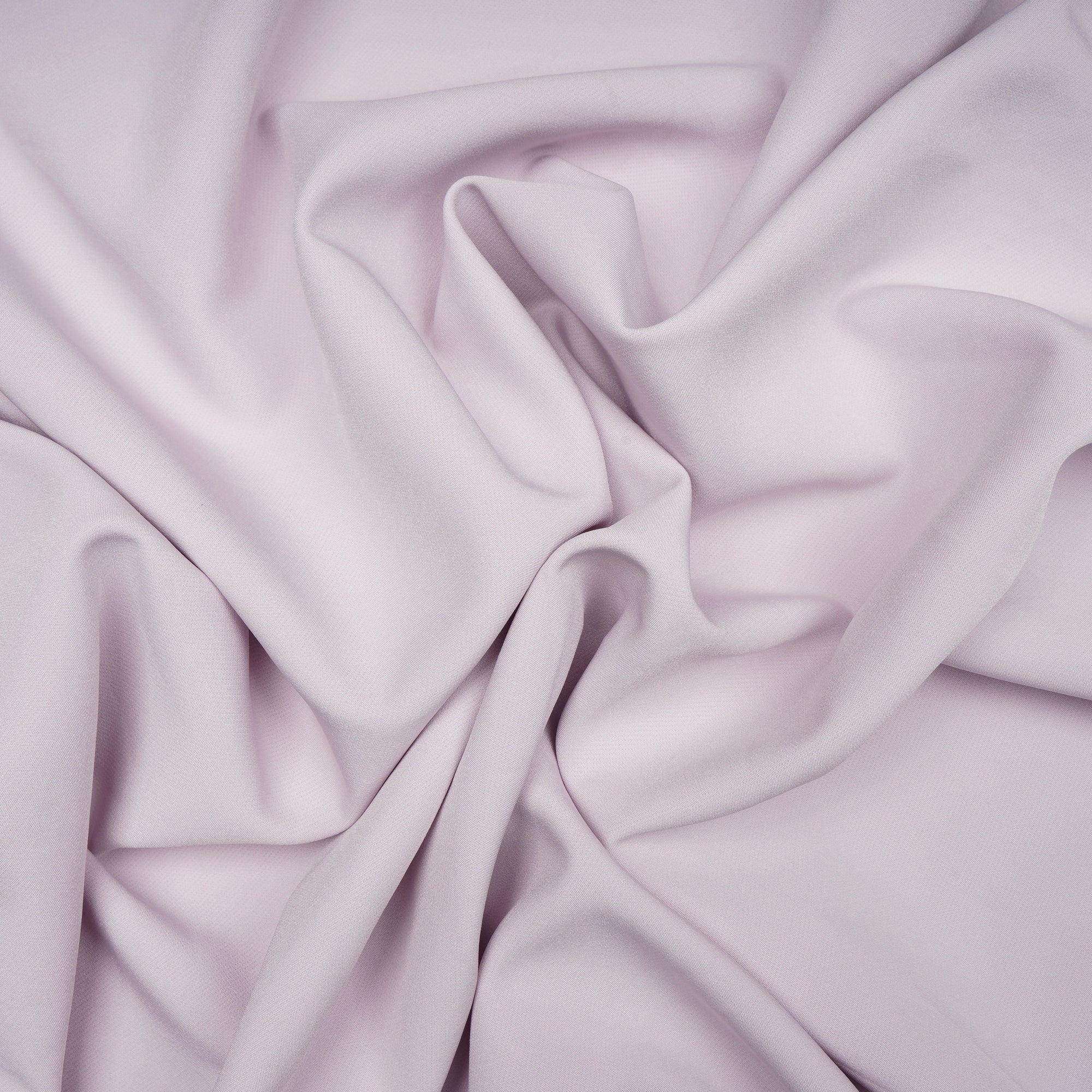 Gray Lilac Solid Dyed Imported Banana Crepe Fabric (60" Width)