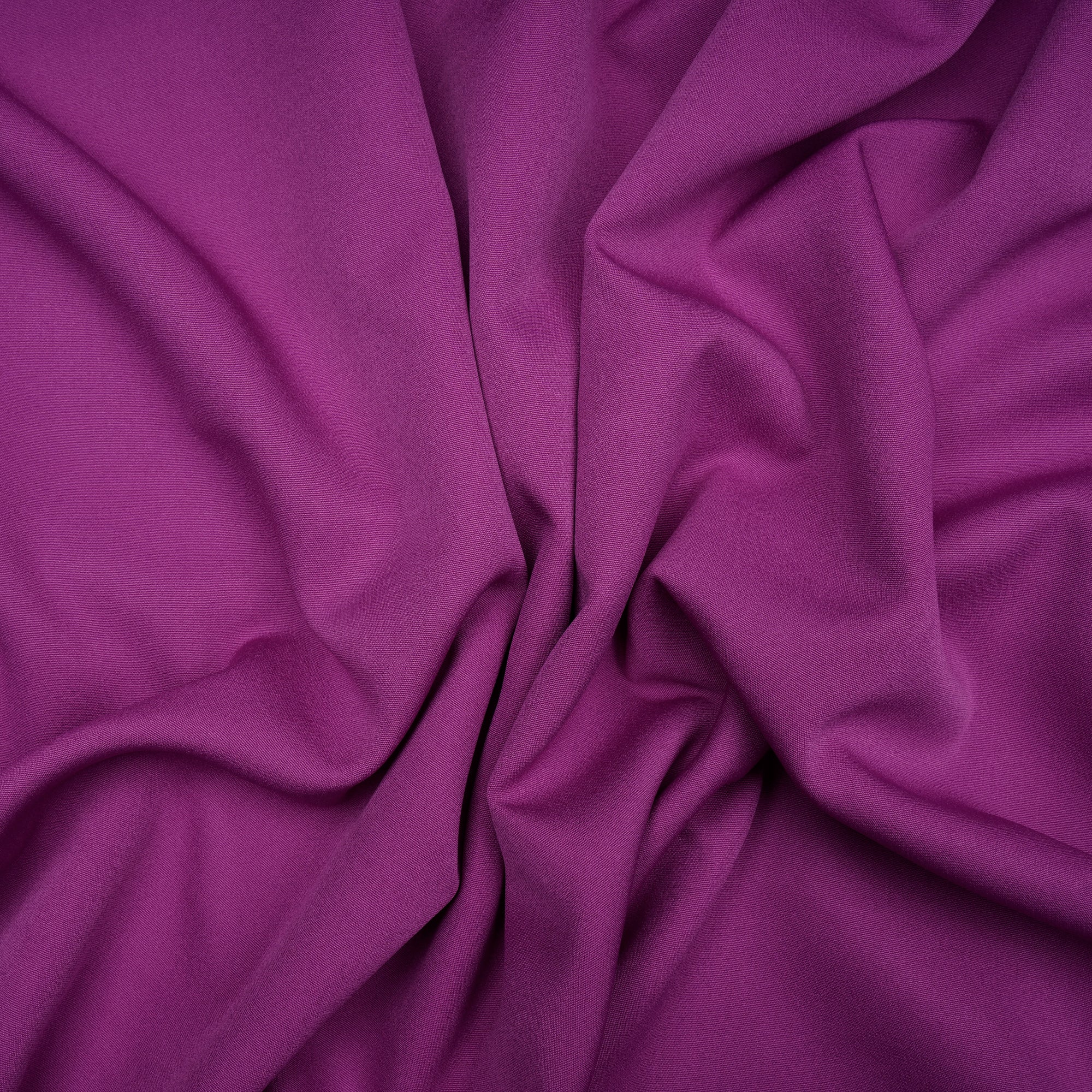 Hyacinth Voilet Solid Dyed Imported Banana Crepe Fabric (60" Width)