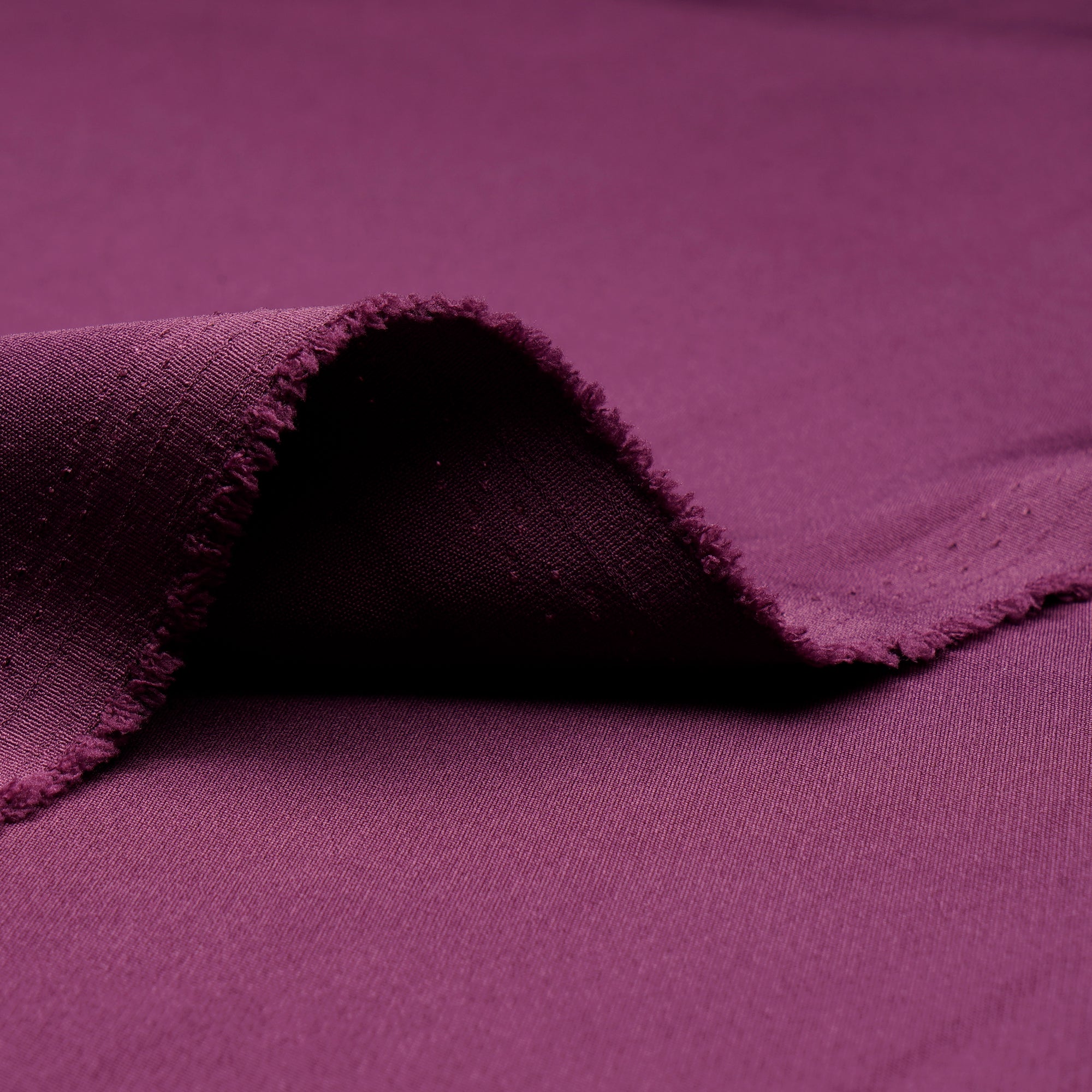 Purple Solid Dyed Imported Banana Crepe Fabric (60" Width)