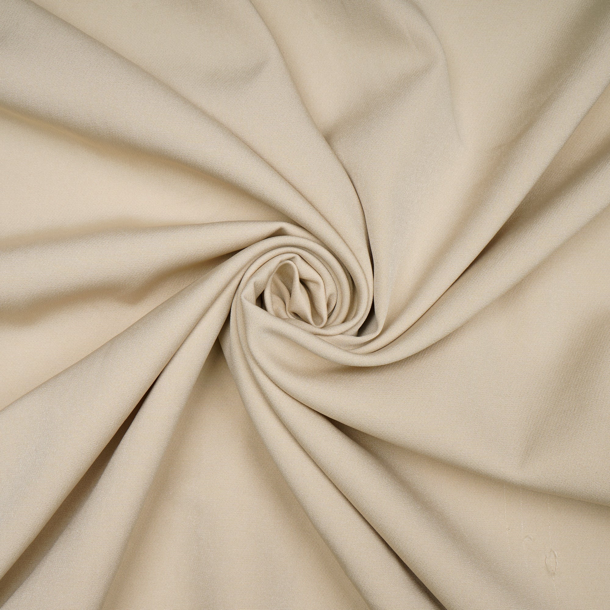 Oyster Grey Solid Dyed Imported Banana Crepe Fabric (60" Width)
