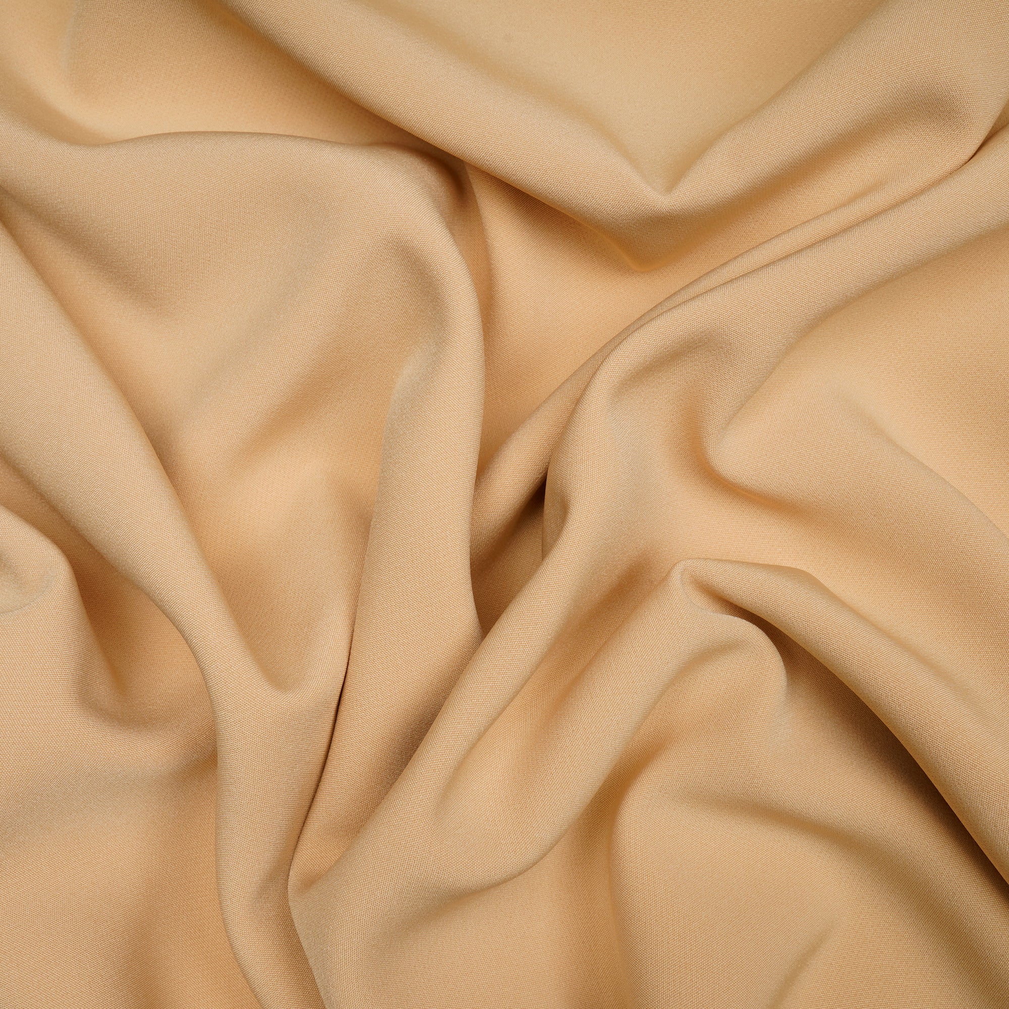 Winter Wheat Solid Dyed Imported Banana Crepe Fabric (60" Width)