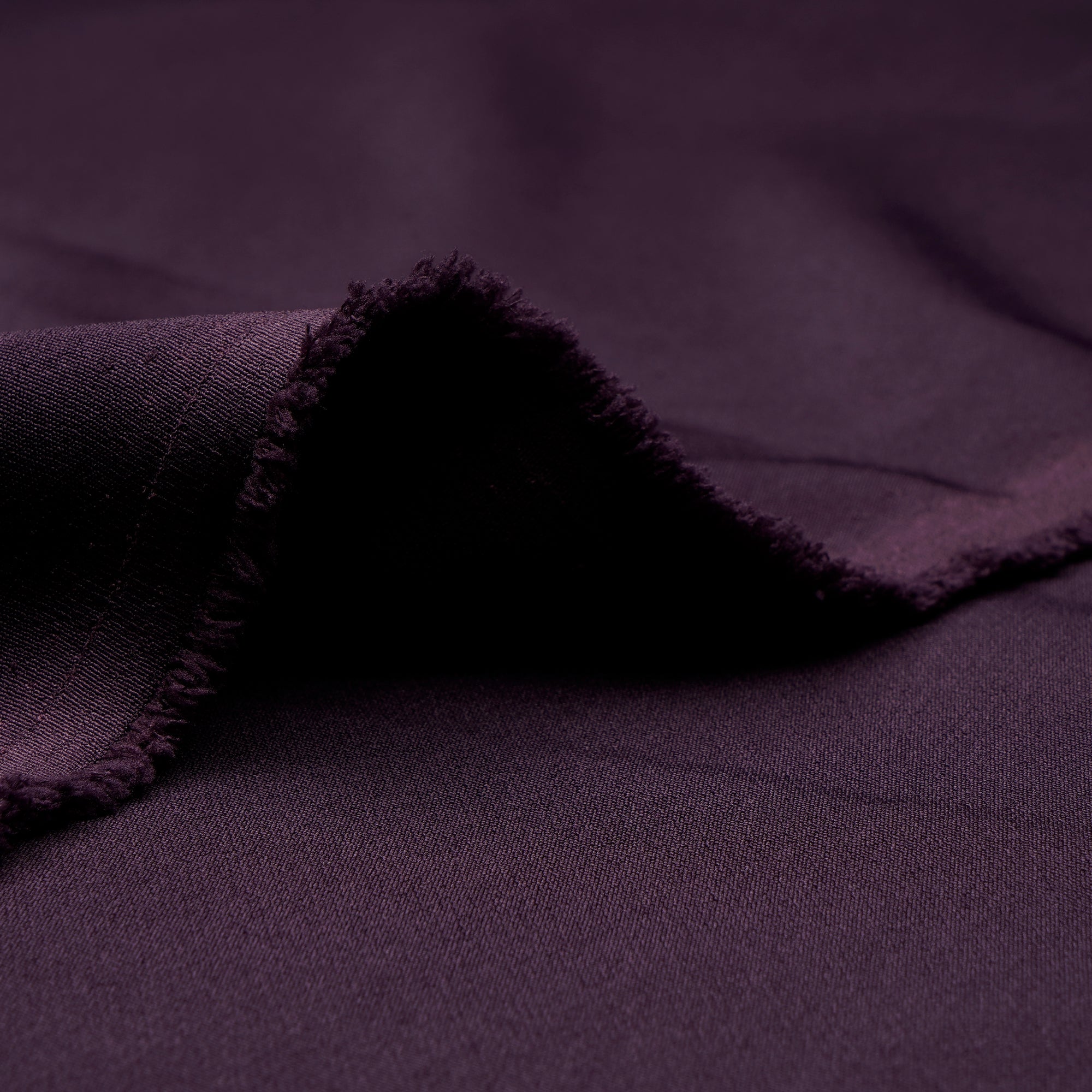 Purple Pennant Solid Dyed Imported Banana Crepe Fabric (60" Width)