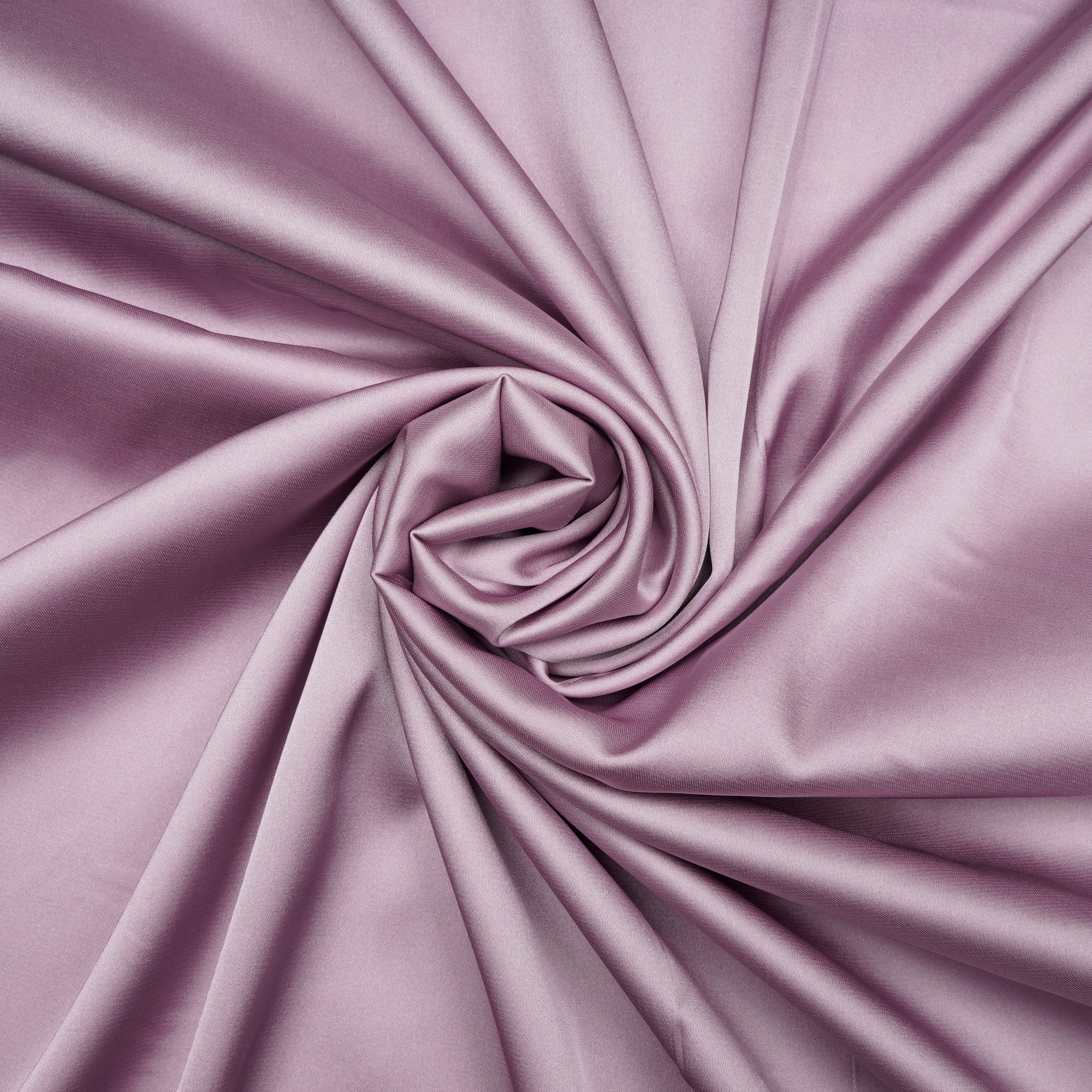 Buy Mauve Mist Solid Dyed Imported Armani Satin Fabric 60