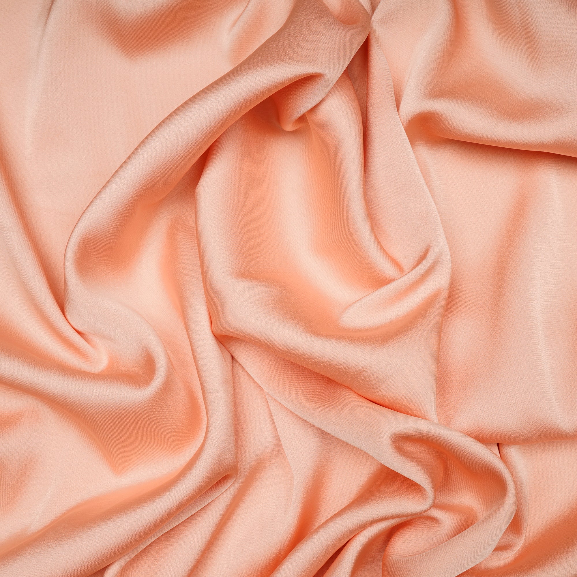Prairie Sunset Solid Dyed Imported Armani Satin Fabric (60" Width)