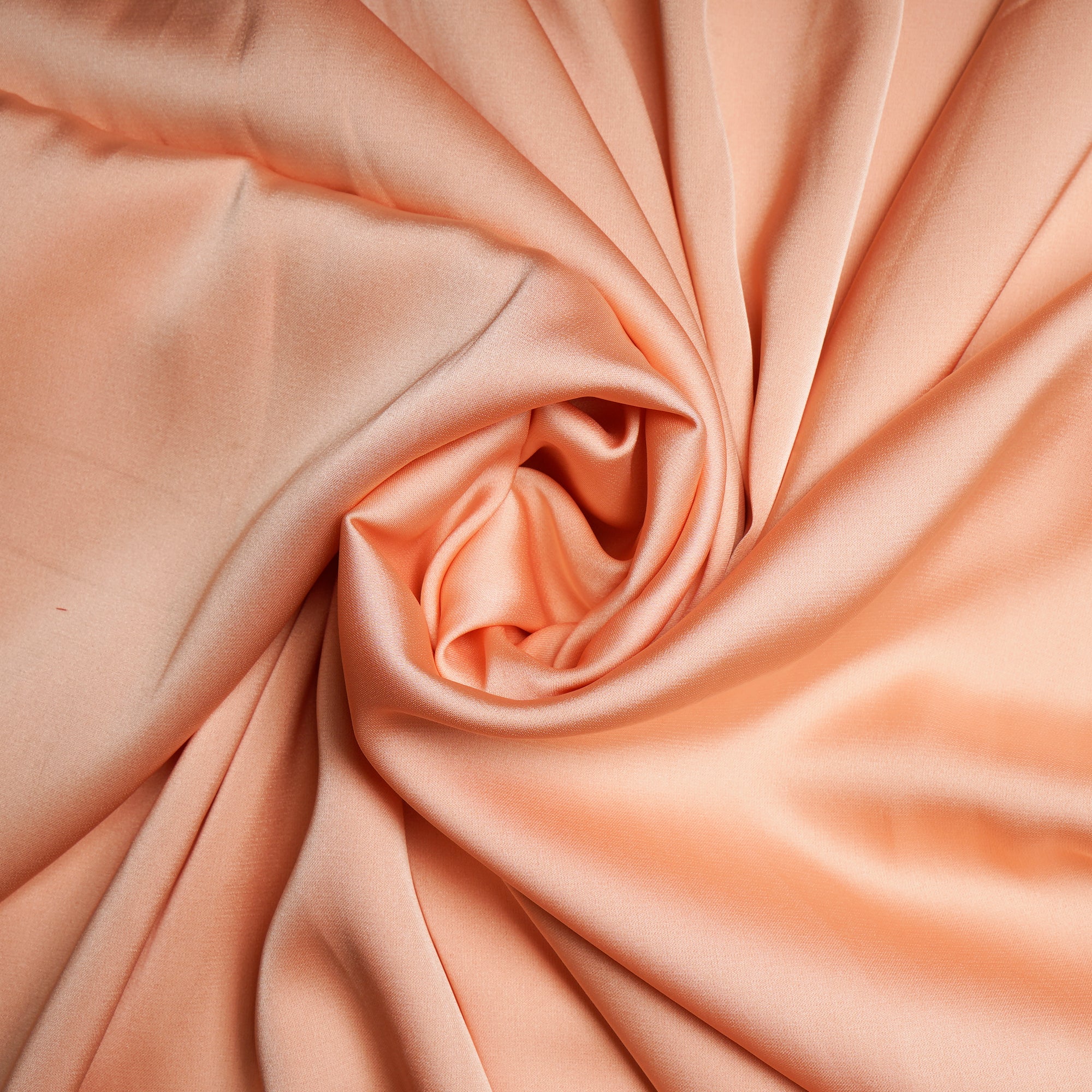 Prairie Sunset Solid Dyed Imported Armani Satin Fabric (60" Width)