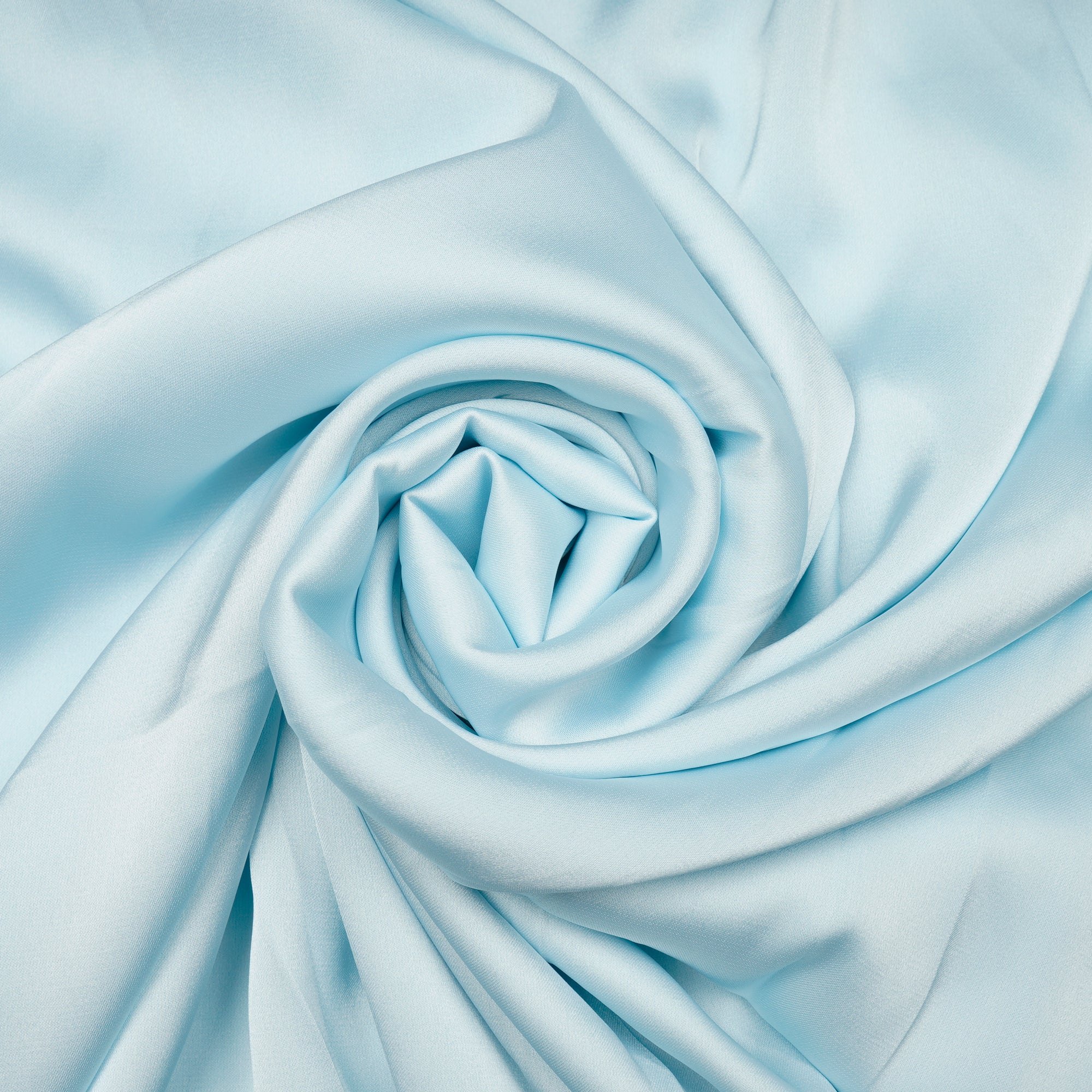 Saltwater Slide Solid Dyed Imported Armani Satin Fabric (60" Width)