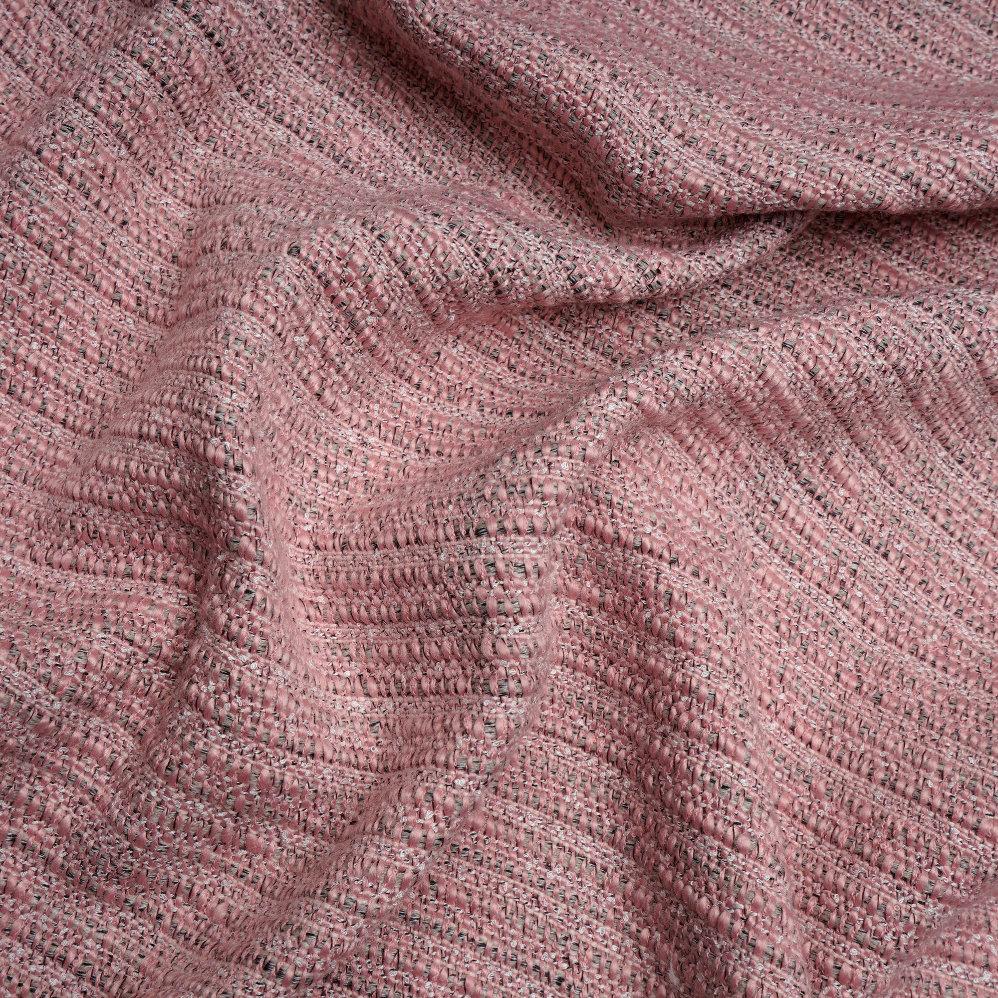 Pink Premium Imported Tweed Fabric (60" Width)
