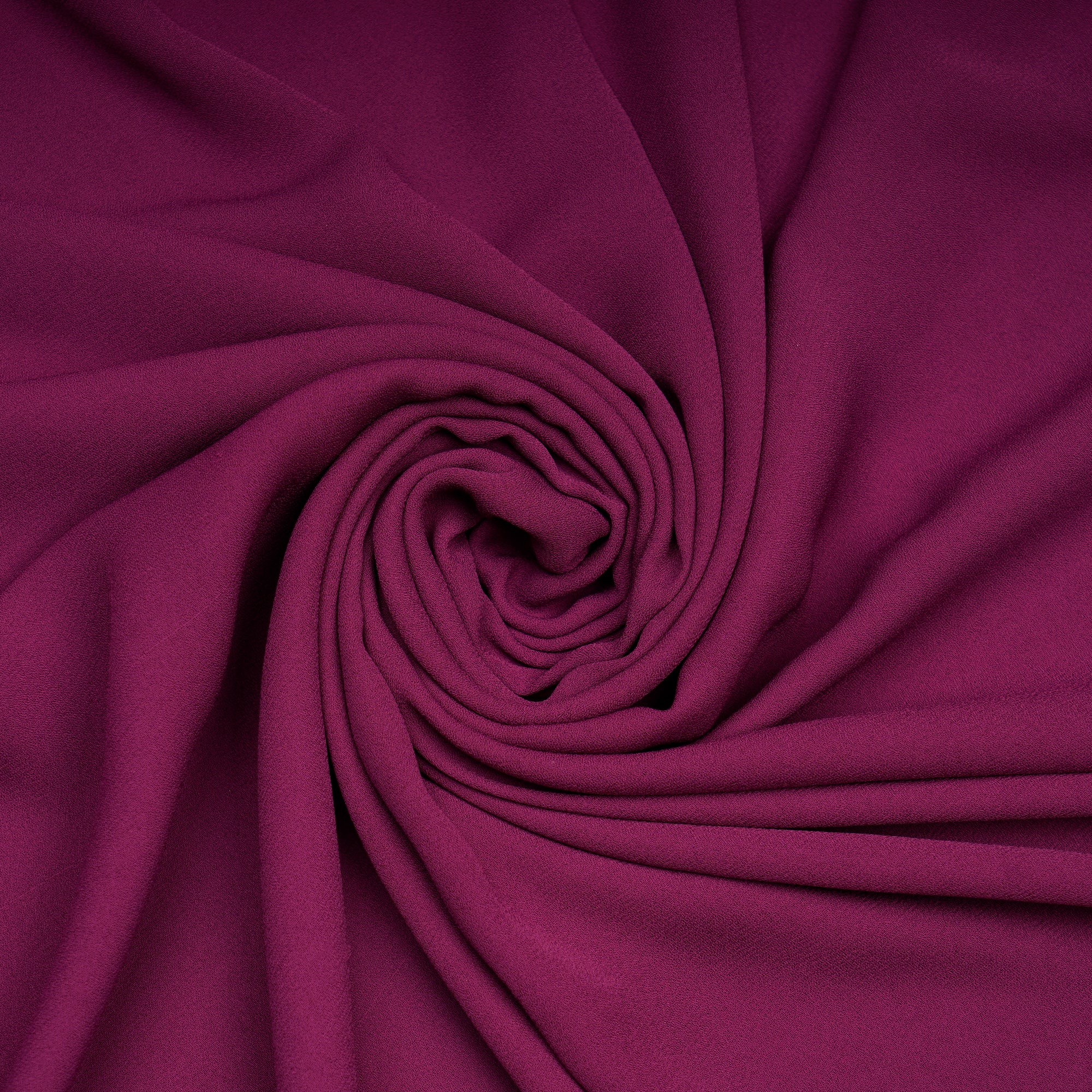 Purple Solid Dyed Imported Royal Georgette Fabric (60" Width)