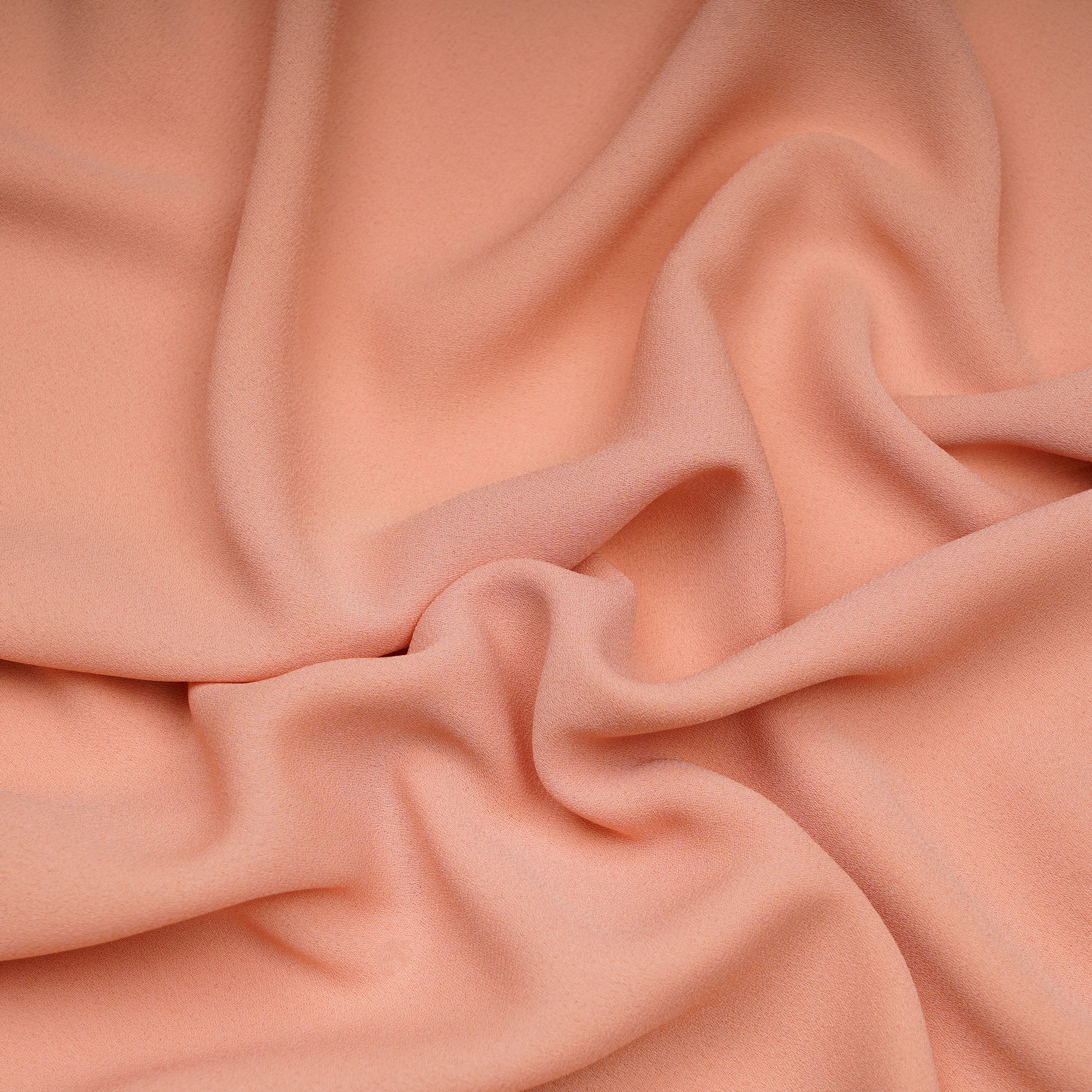Prairie Parfait Solid Dyed Imported Royal Georgette Fabric (60" Width)