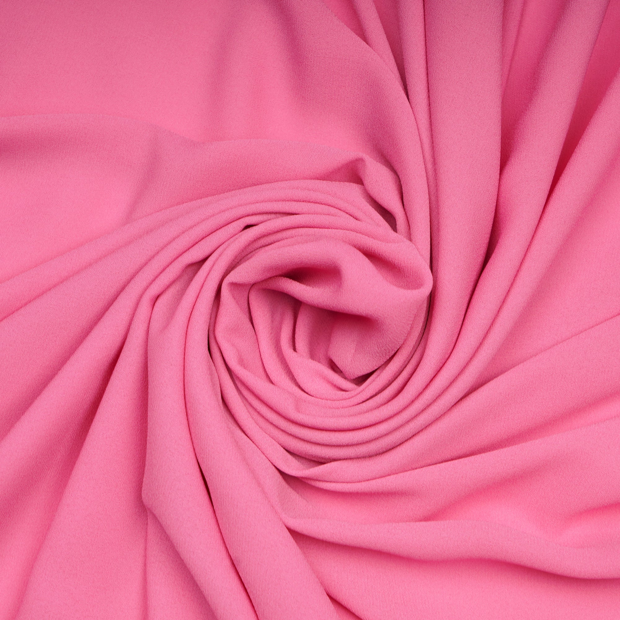 Azalea Pink Solid Dyed Imported Royal Georgette Fabric (60" Width)