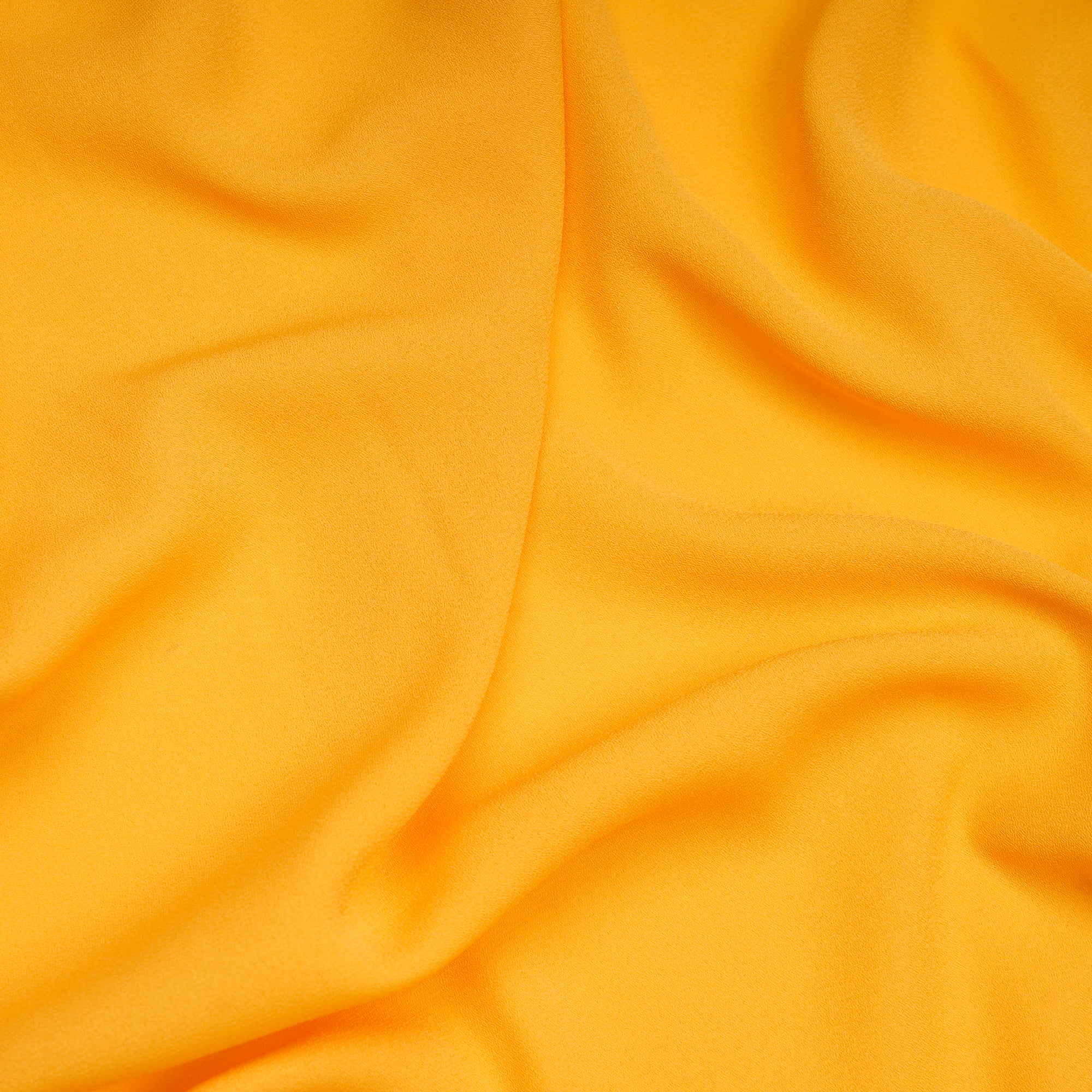 Banana Solid Dyed Imported Royal Georgette Fabric (60" Width)